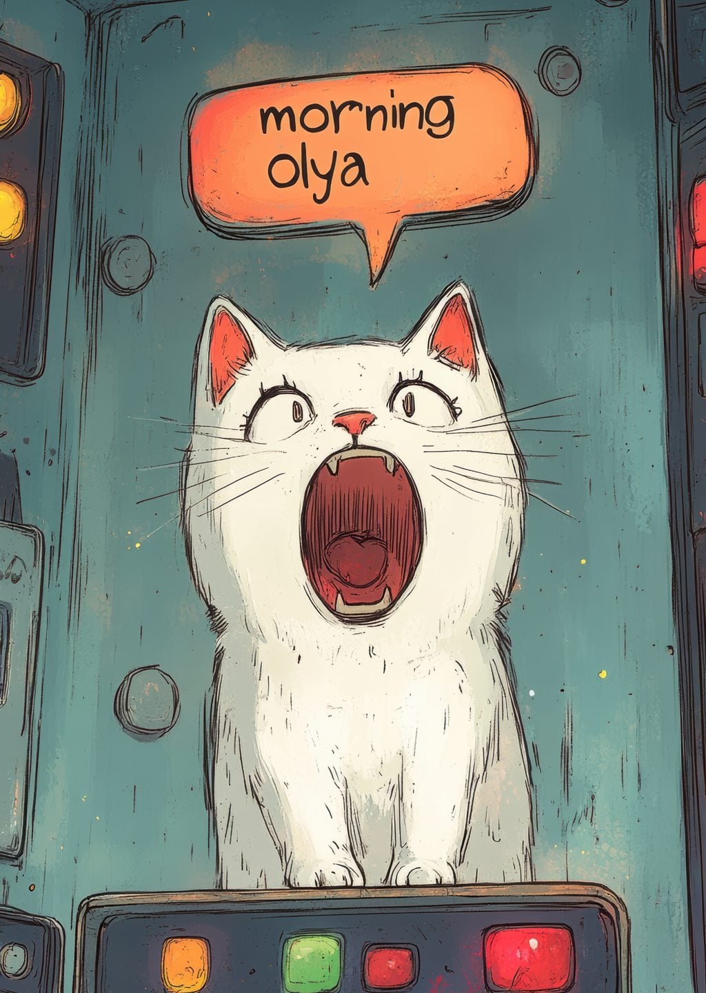 Bağıran Kedi: Sabah Olya