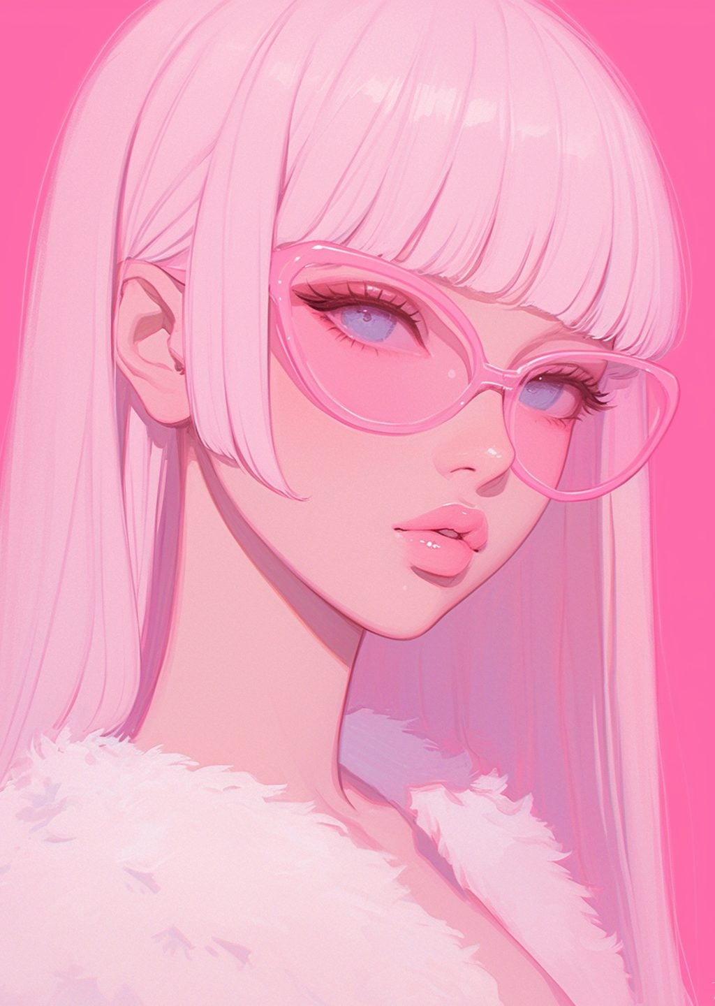 Pembe Saçlı Kız