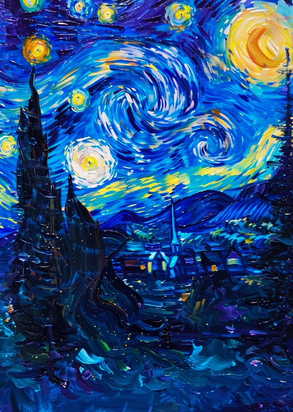 Yıldızlı Gece: Van Gogh'un İkonik Tablosu