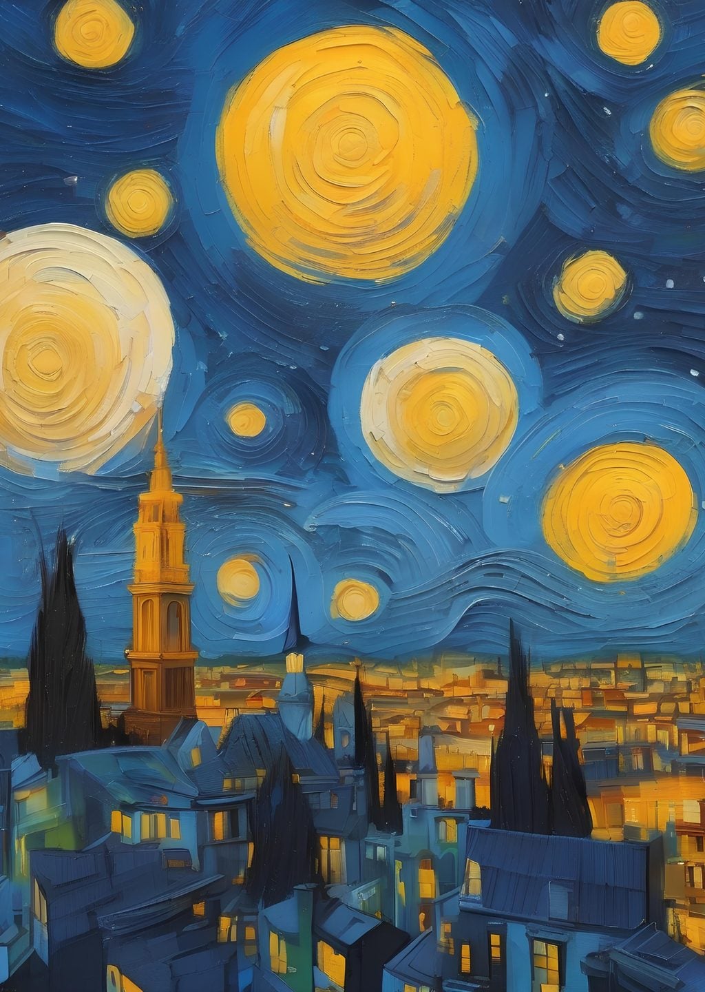Vincent van Gogh: Yıldızlı Gece