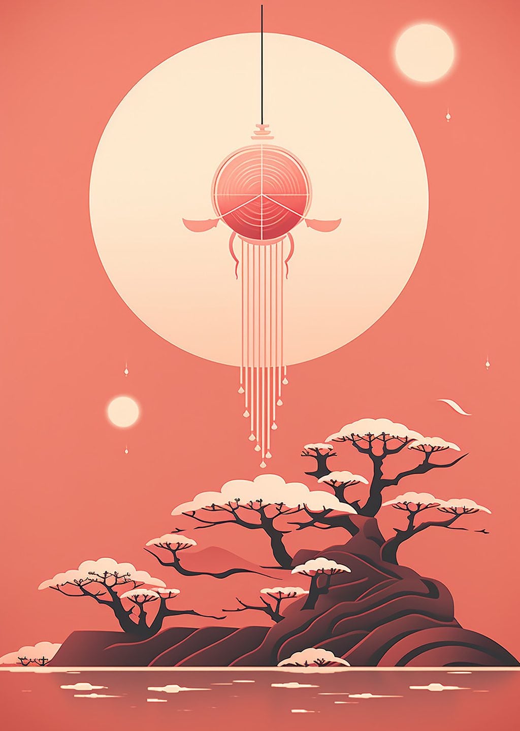 Minimalist Doğa Manzarası