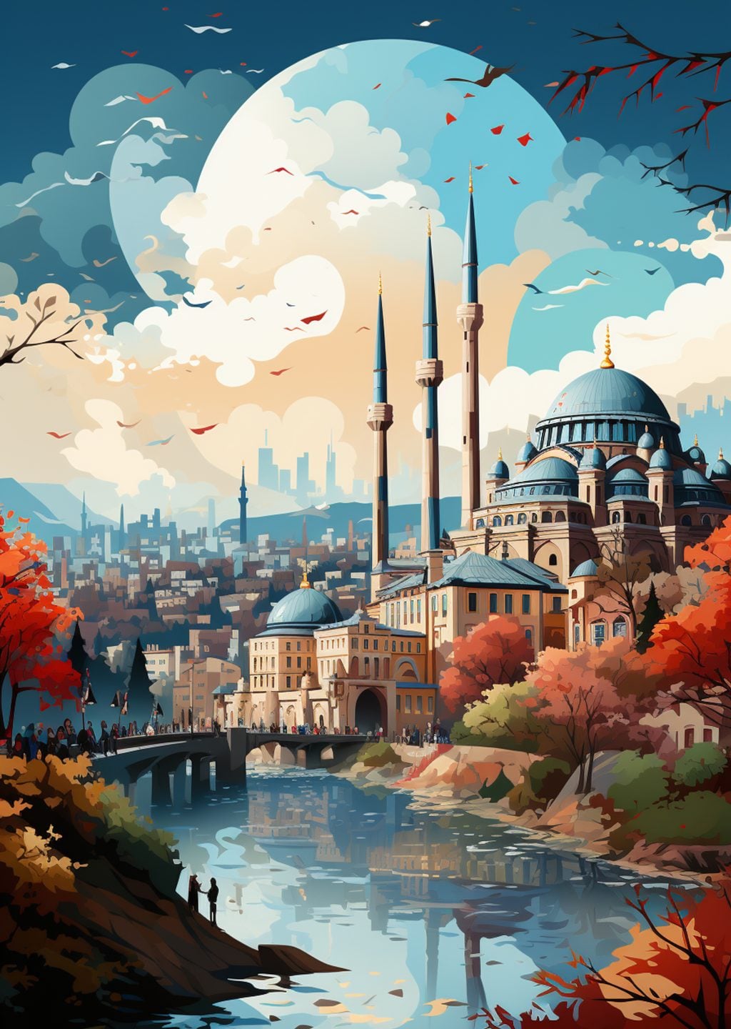 İstanbul Manzarası: Osmanlı Mimarisi