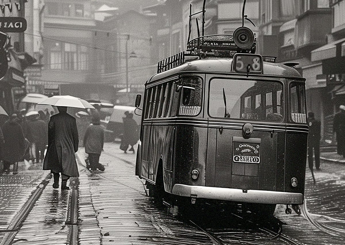 1950'ler İstanbul Tramvayı