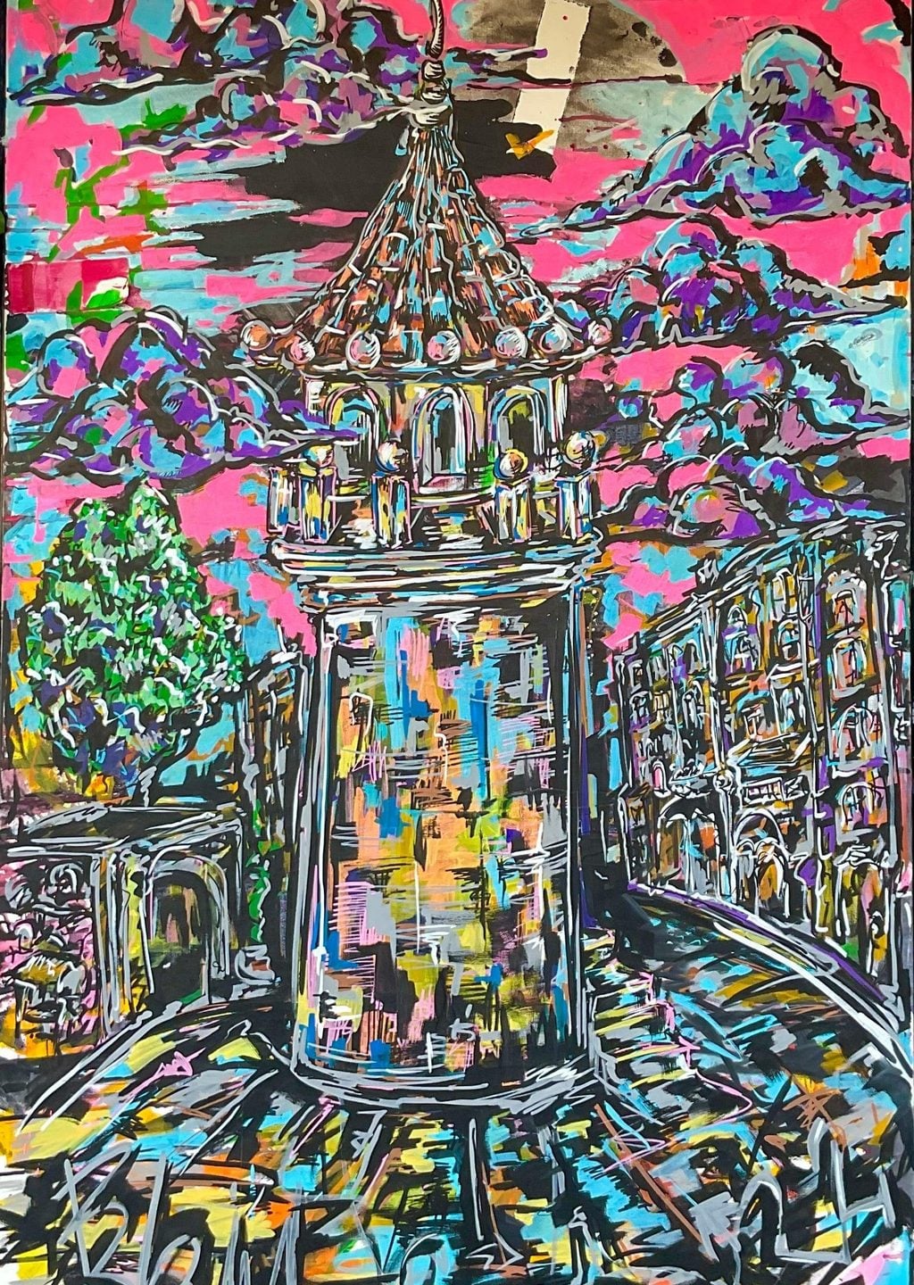 Galata Kulesi: Renkli İstanbul Manzarası