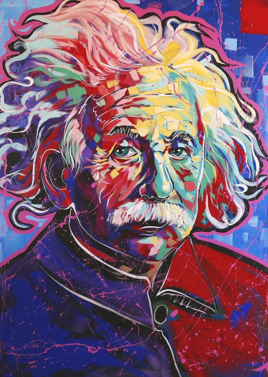 Albert Einstein: Soyut Sanat Portresi