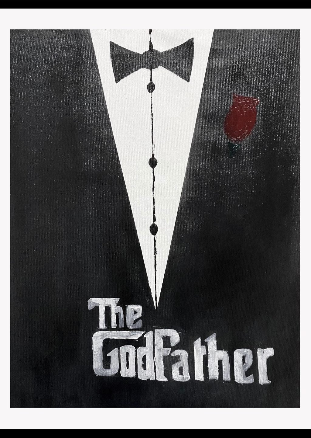 Baba (The Godfather) Minimalist Film Posteri