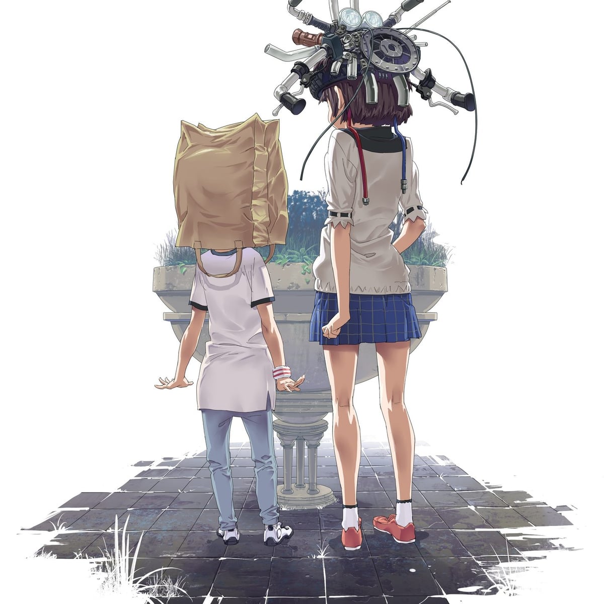 Mekanik Başlıklı Anime İllüstrasyon