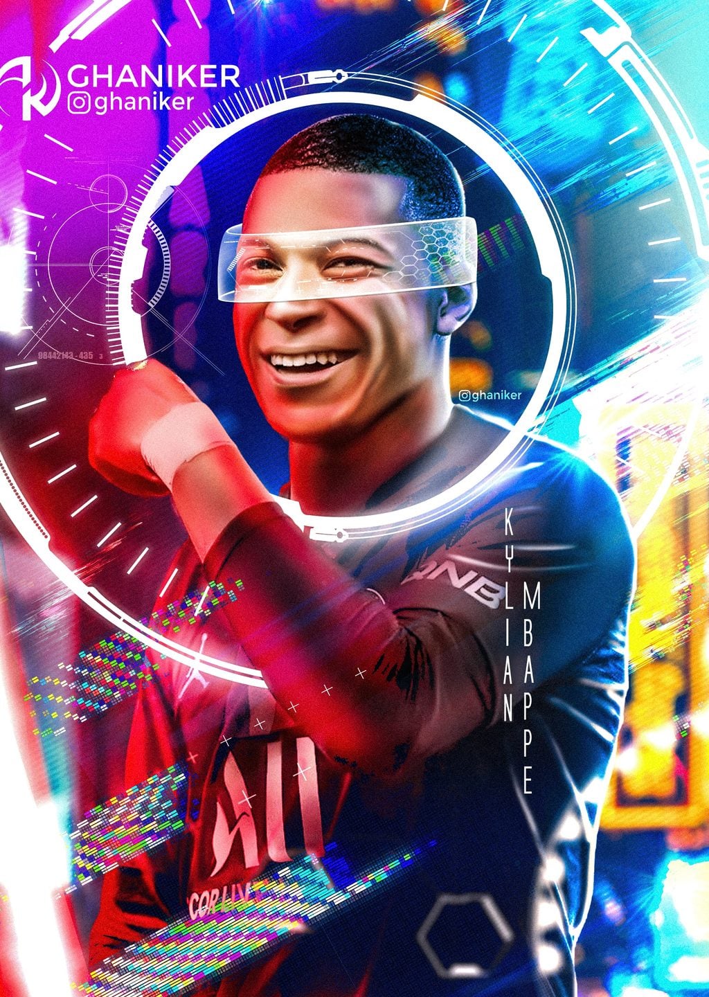 Kylian Mbappé: Siberpunk 2077