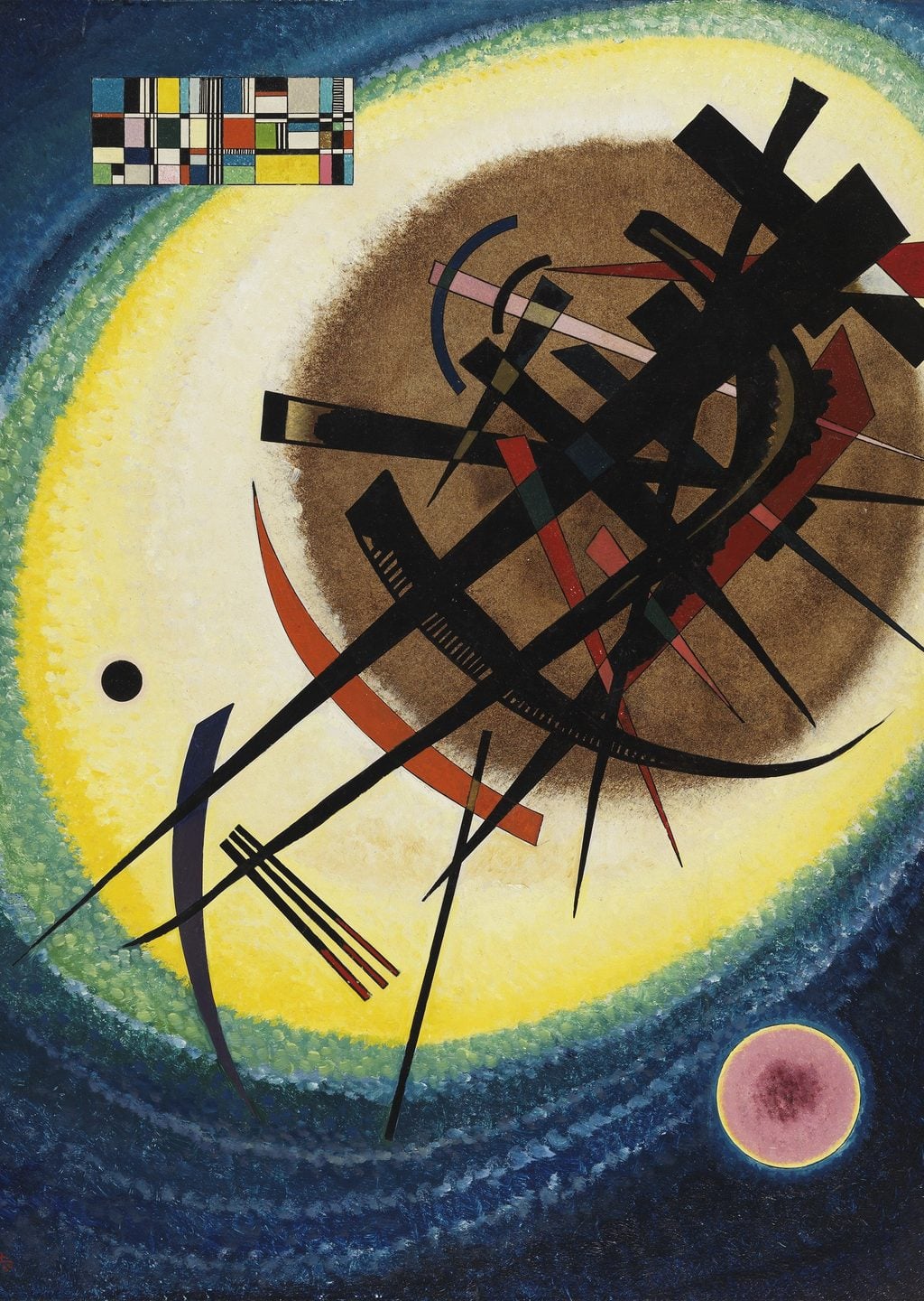 Wassily Kandinsky: Parlak Ovalda