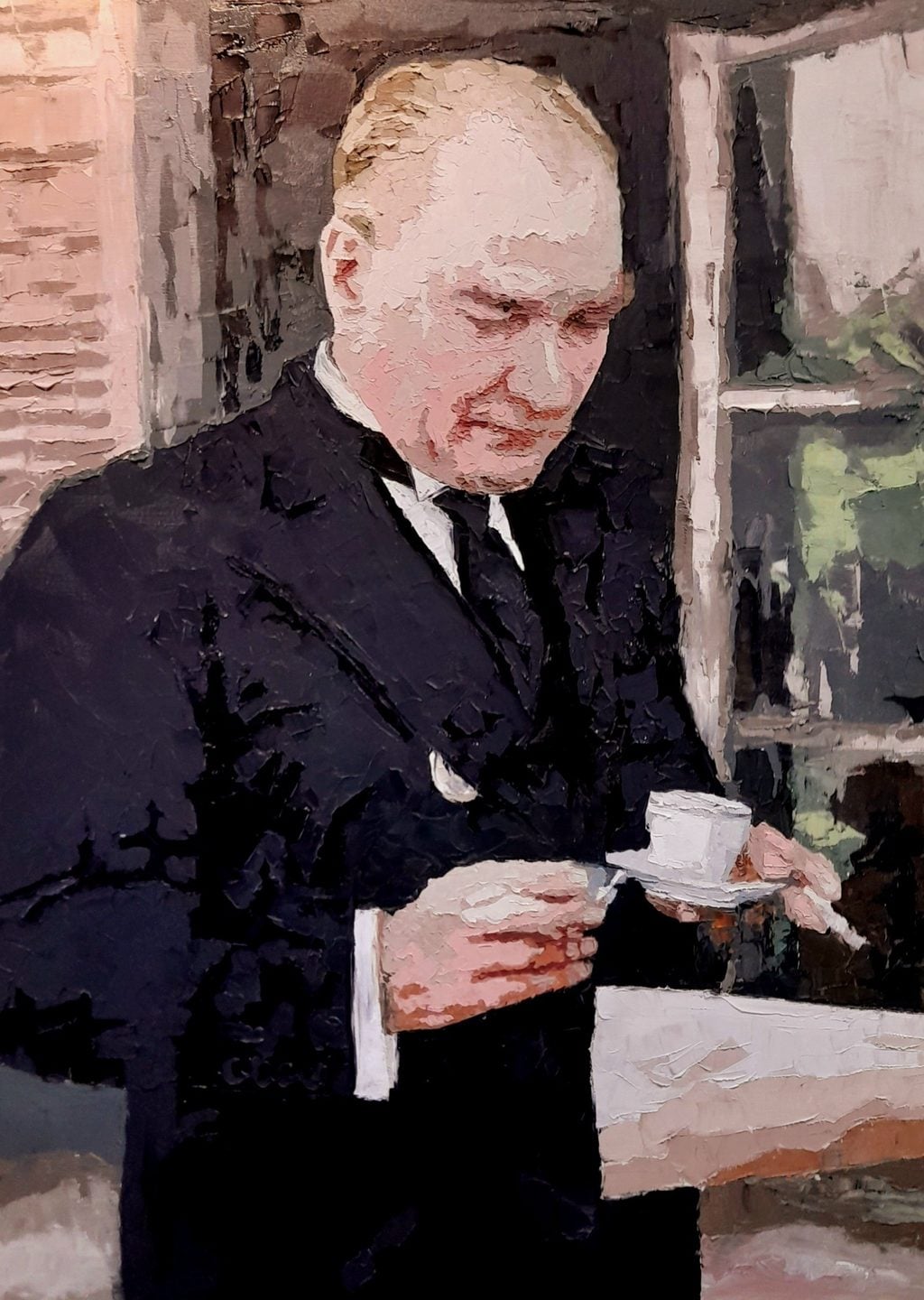 Atatürk Çay İçerken