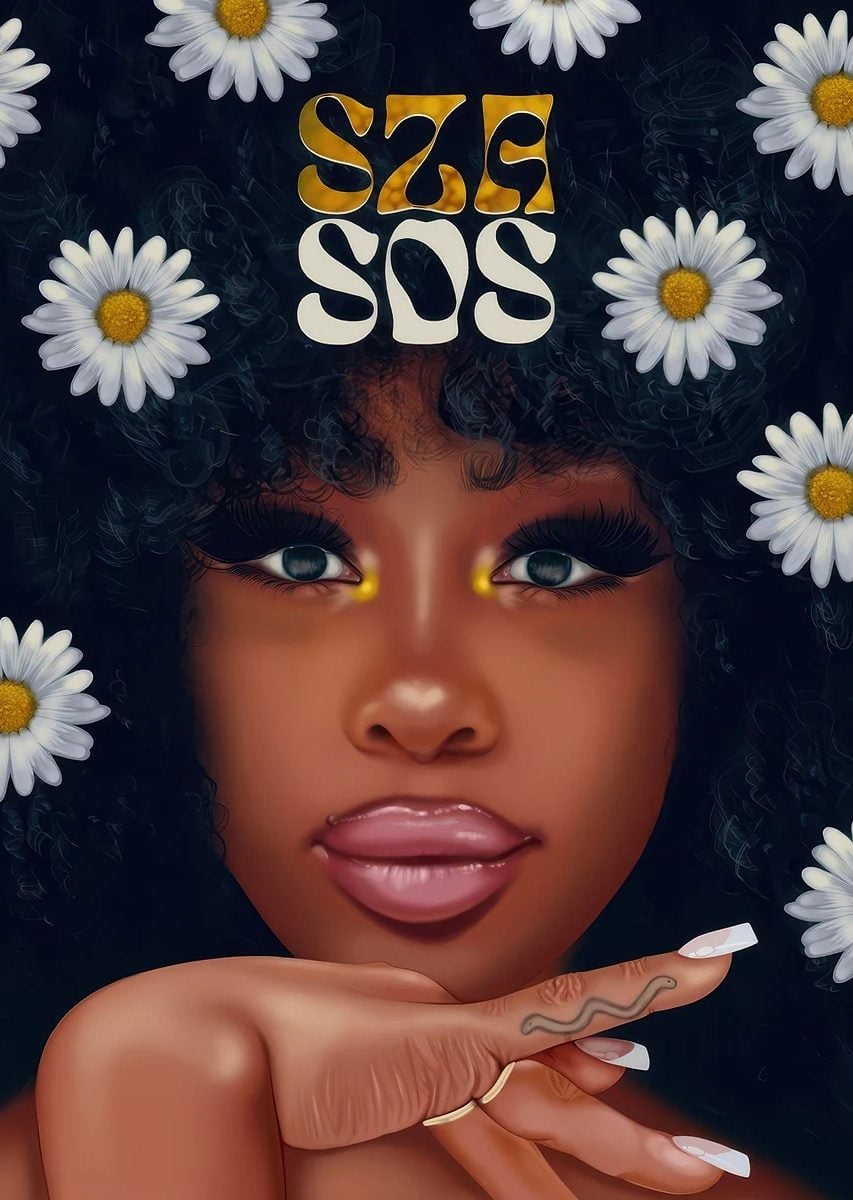SZA SOS Poster