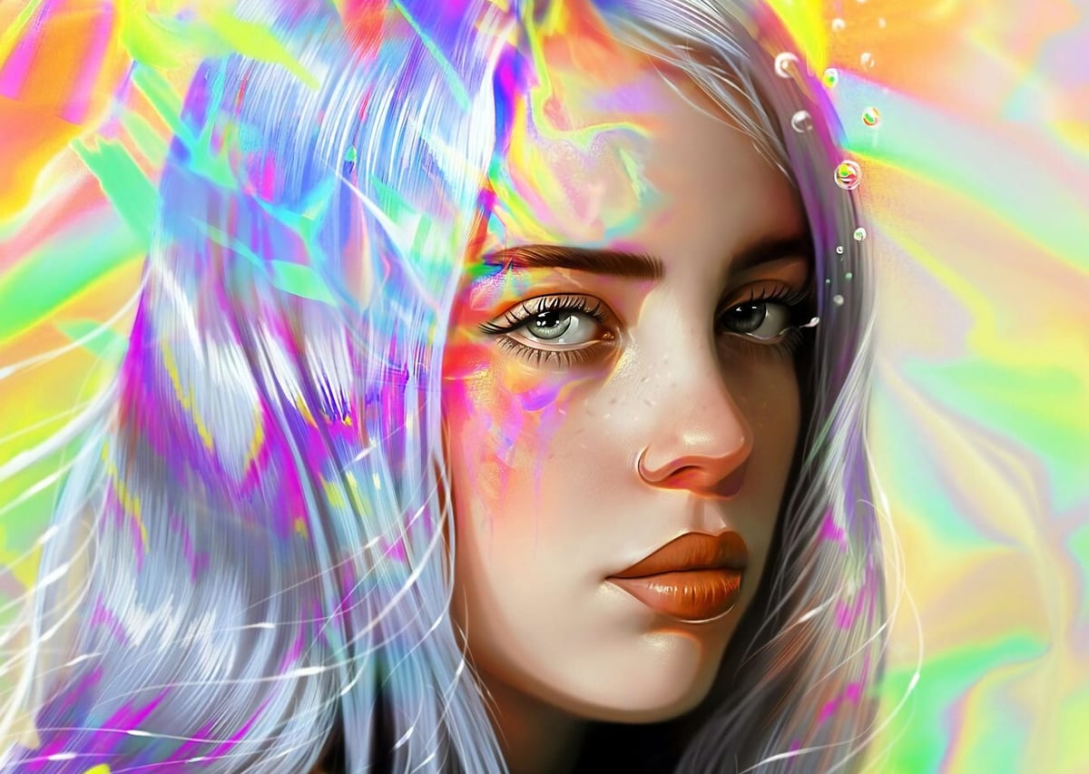 Billie Eilish Estetik Sanat