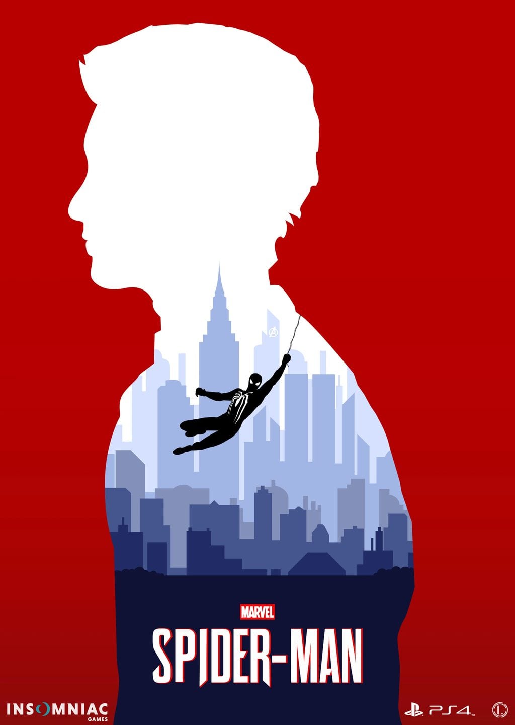 Spider-Man PS4 Minimalist