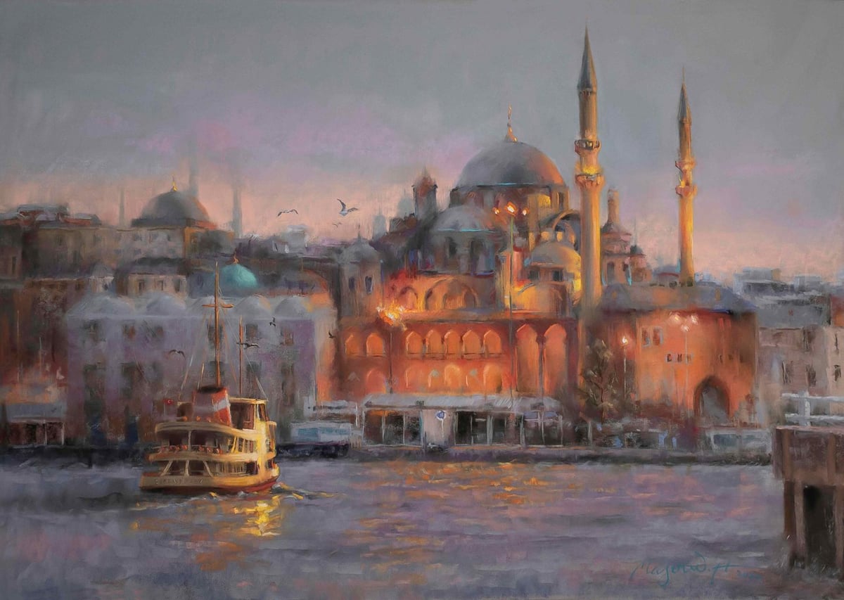 Süleymaniye Camii ve Boğaz Manzarası