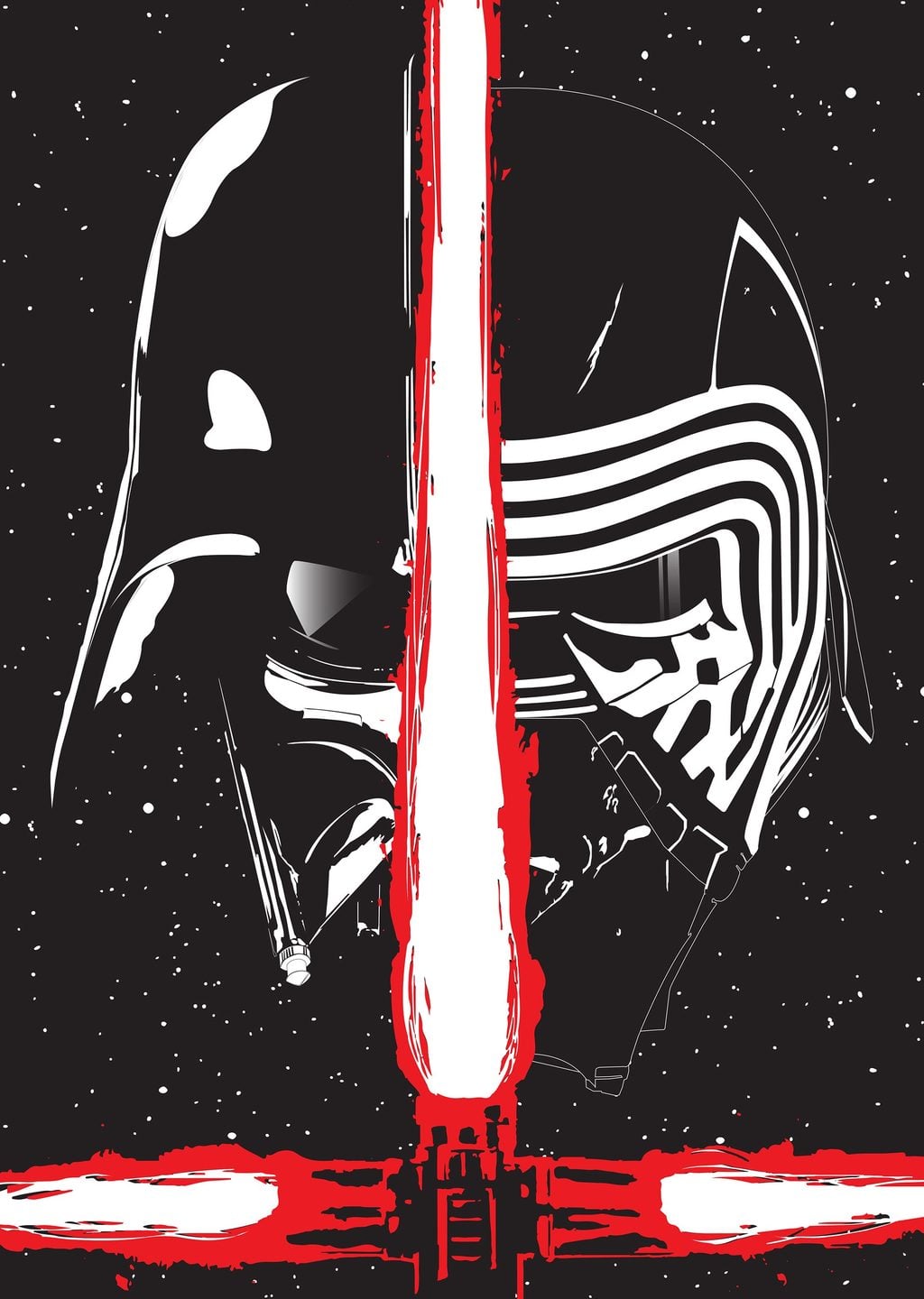 Darth Vader ve Kylo Ren: Gücün Çatışması