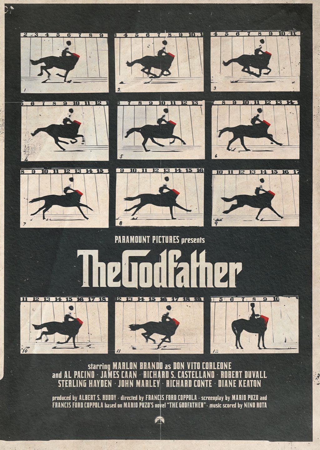 Baba (The Godfather) Film Posteri