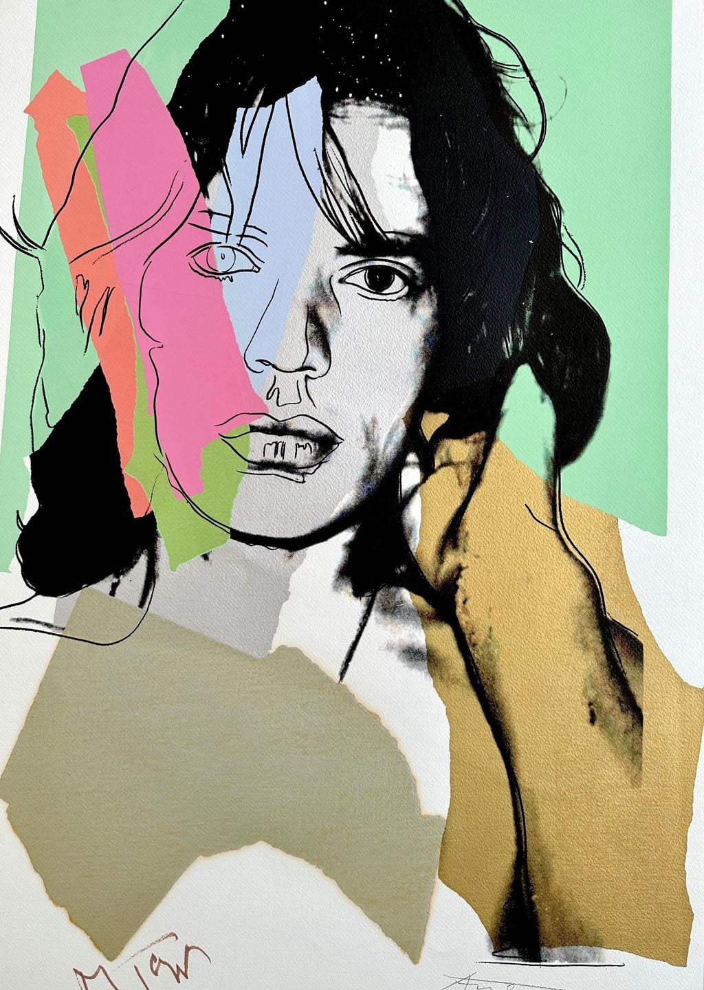 Andy Warhol: Mick Jagger