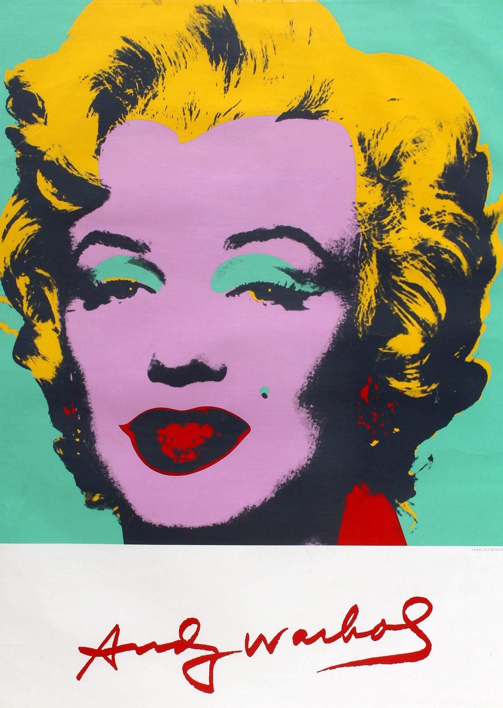 Marilyn Monroe Andy Warhol Portresi