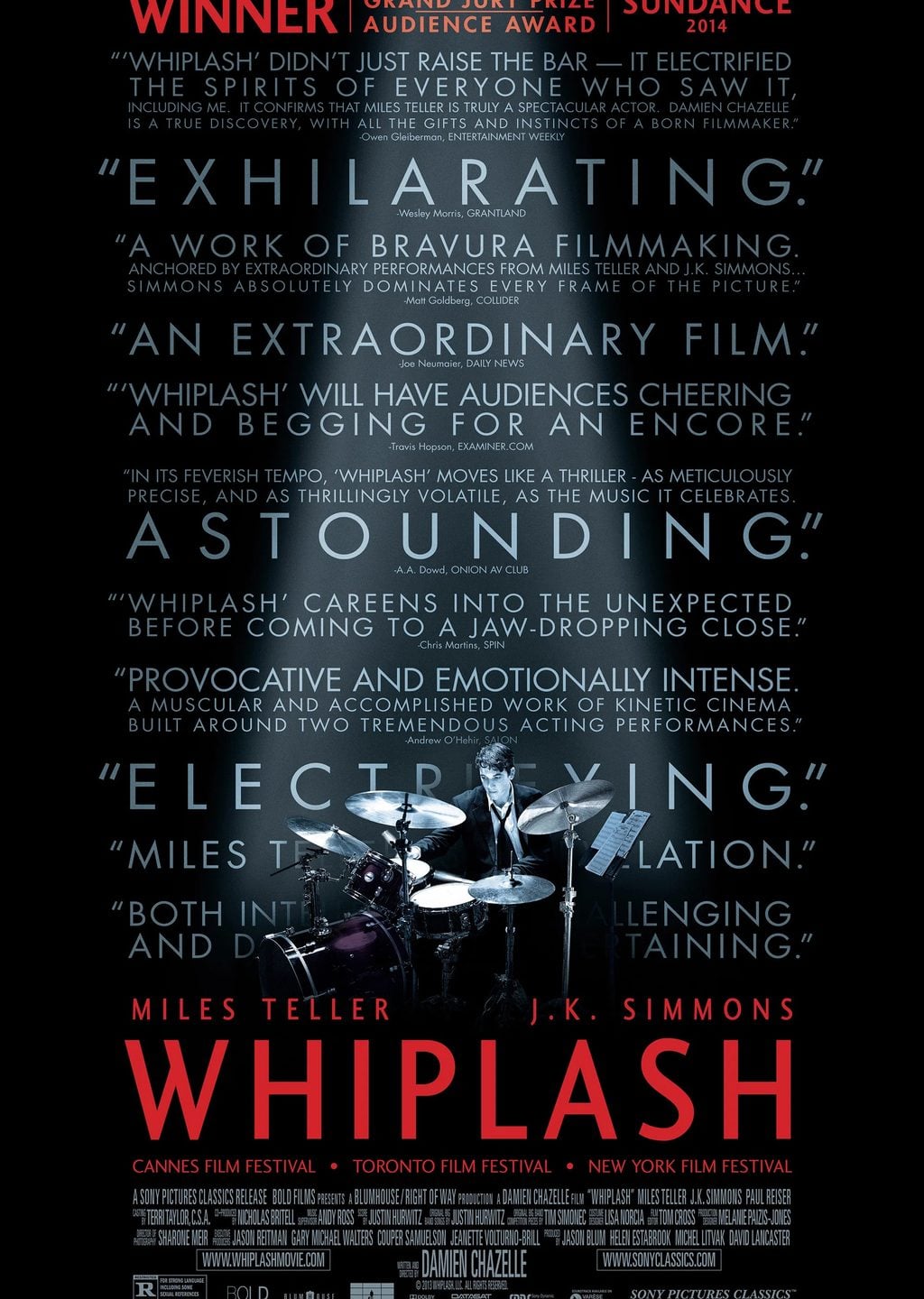 Whiplash Film Posteri