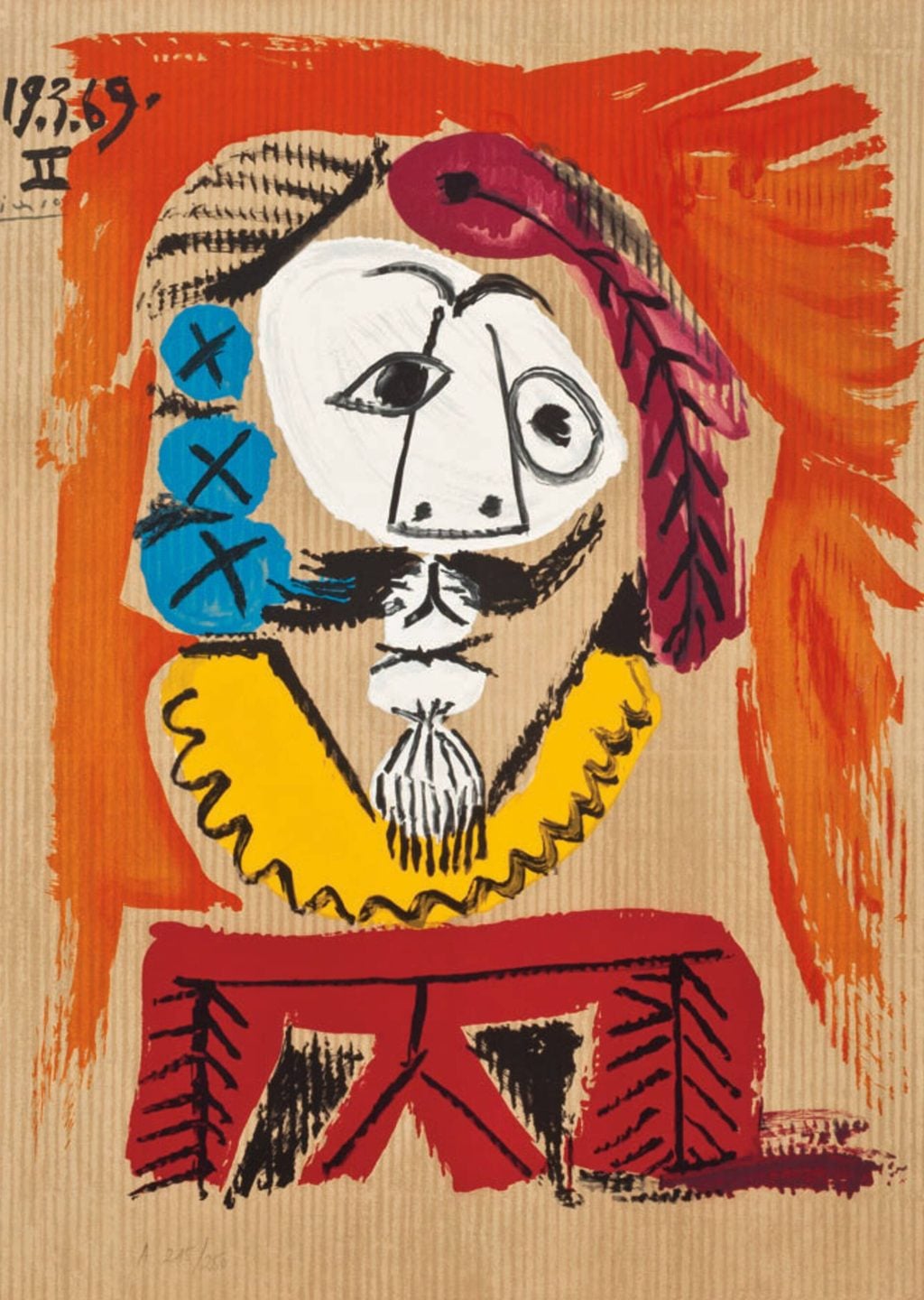 Picasso: Soyut Portre 19.3.69.II