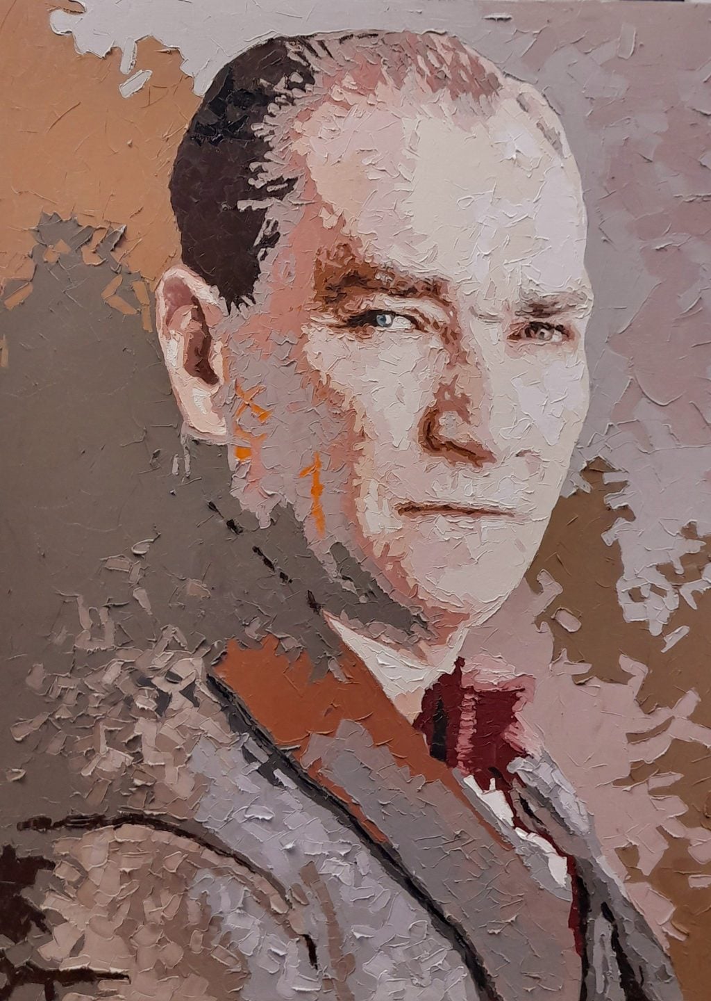 Atatürk Yağlı Boya Portresi