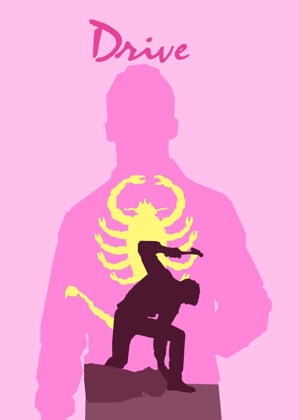 Drive Minimalist Film Afişi