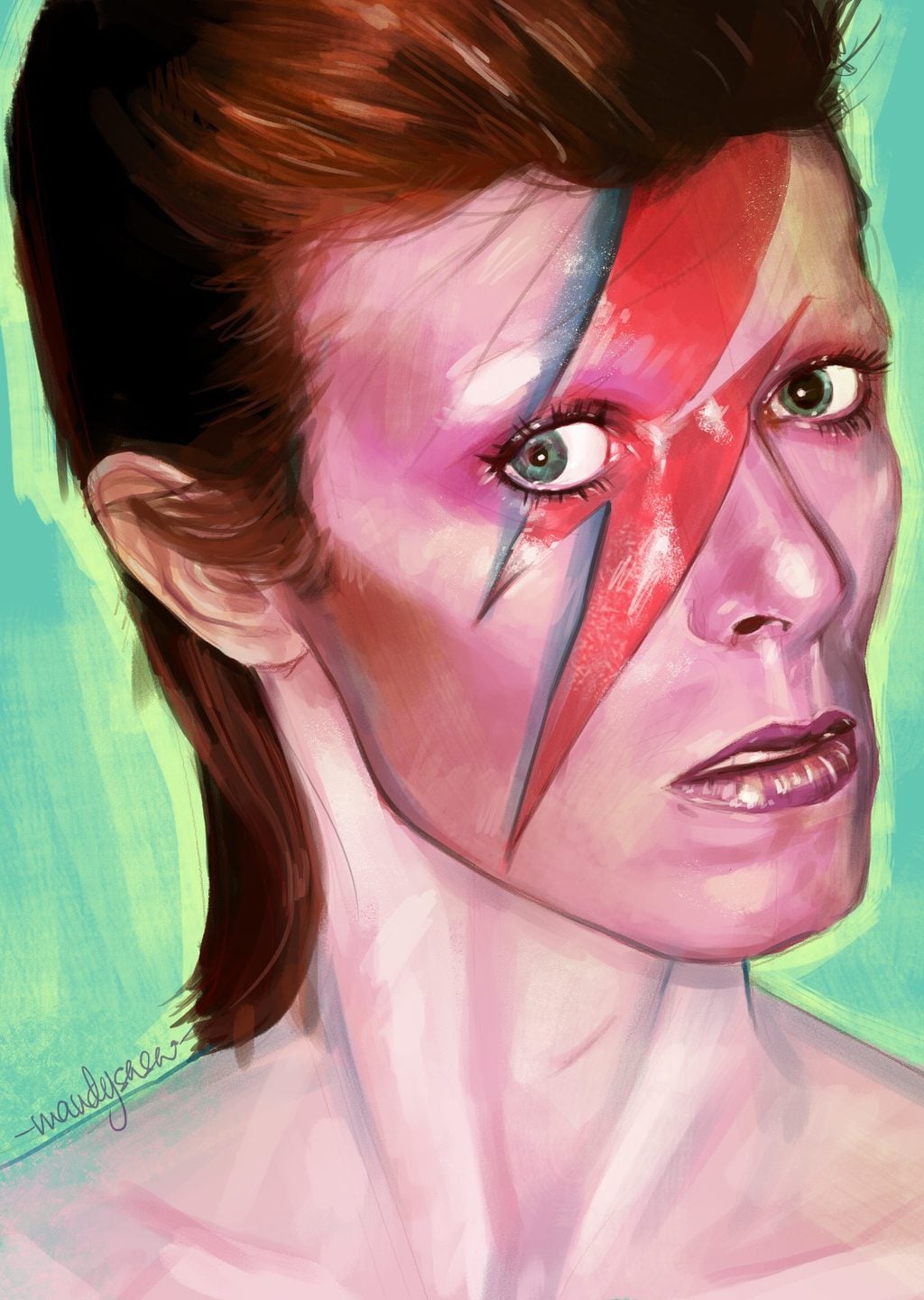 David Bowie: Ziggy Stardust Portresi