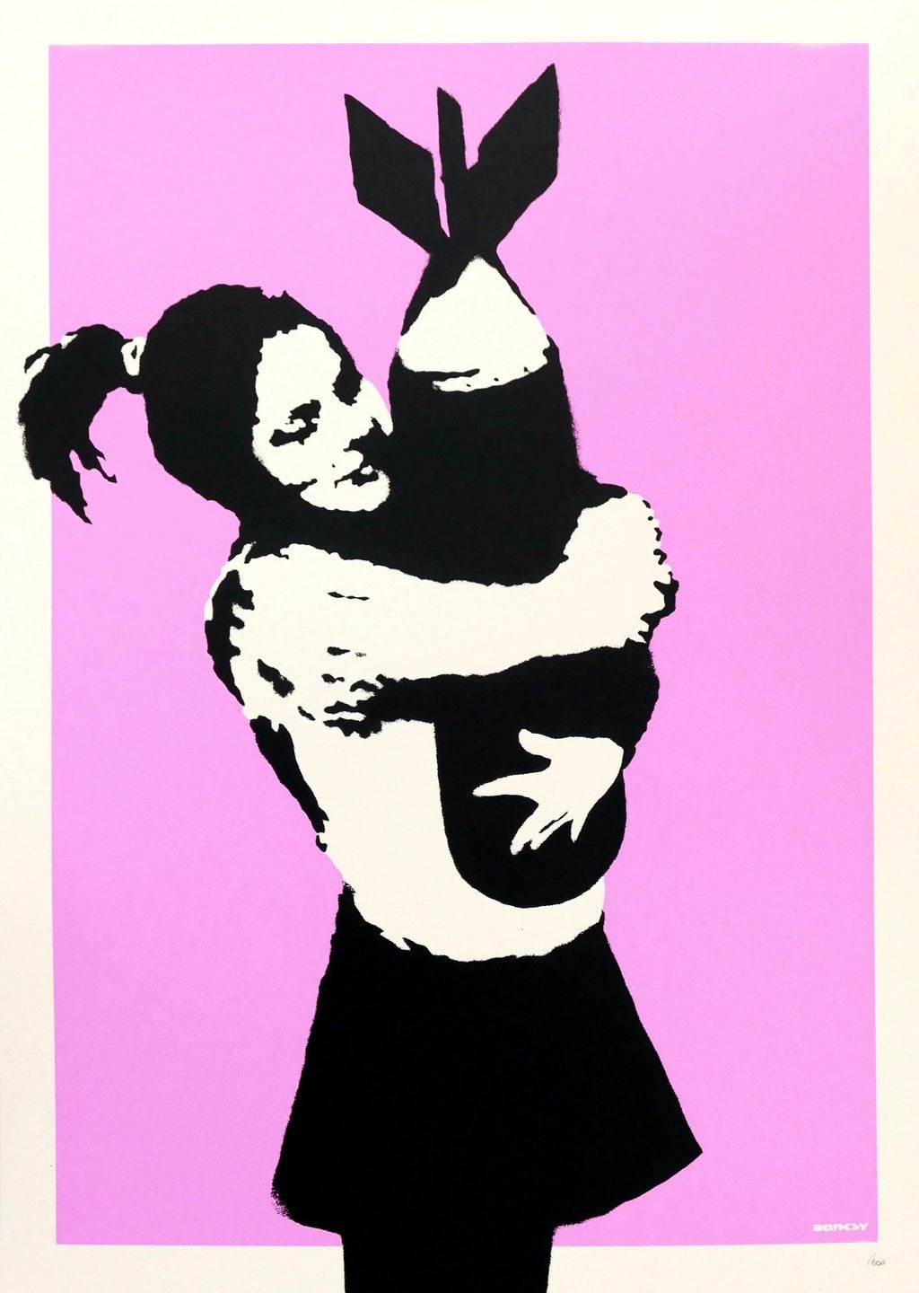 Banksy Kissing Girl