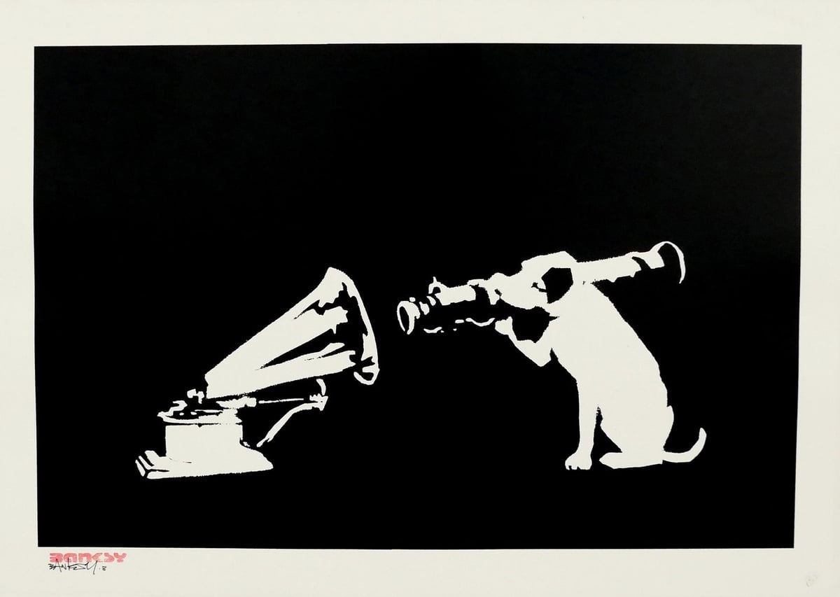 Banksy: HMV Dog