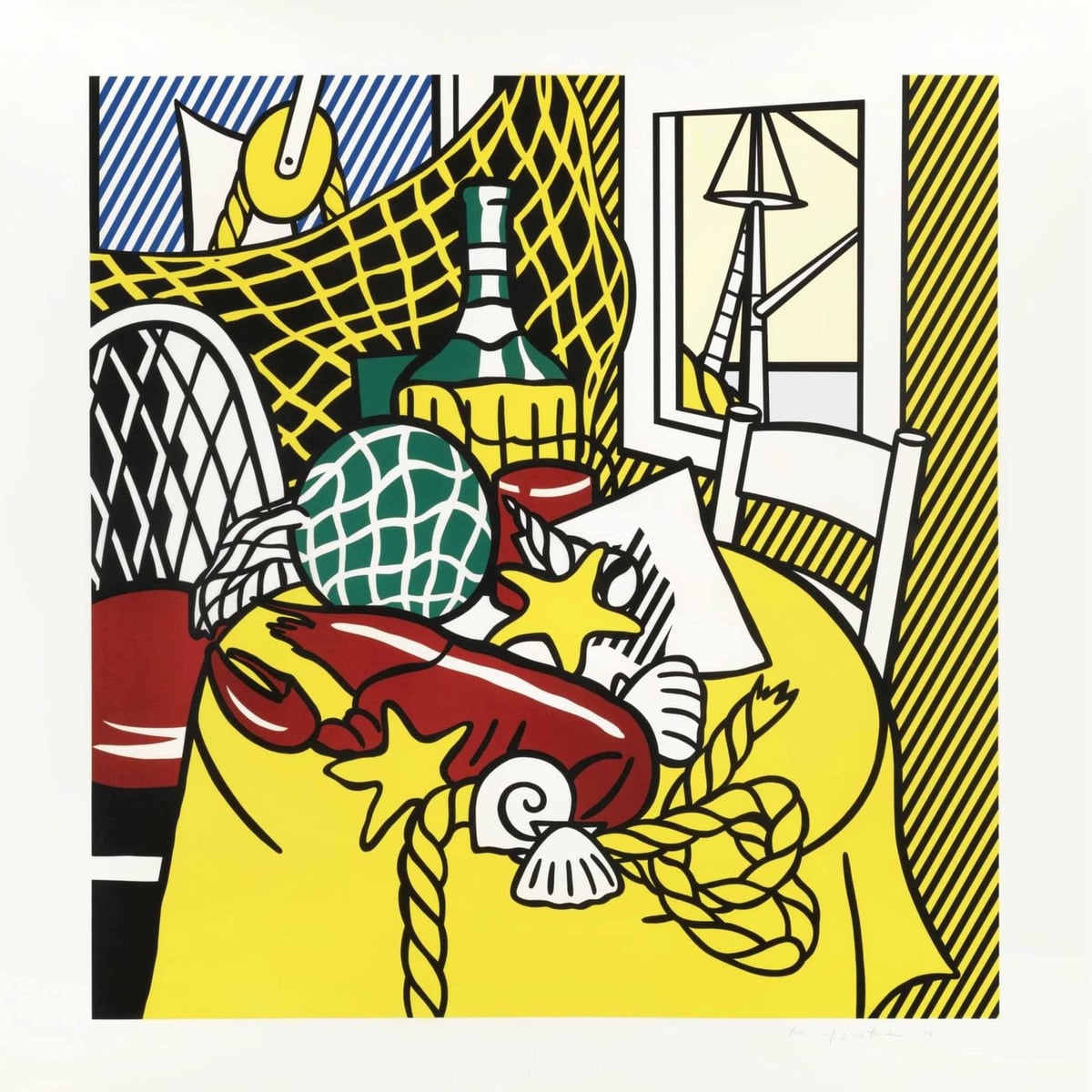 Lichtenstein'ın Deniz Temalı Odası