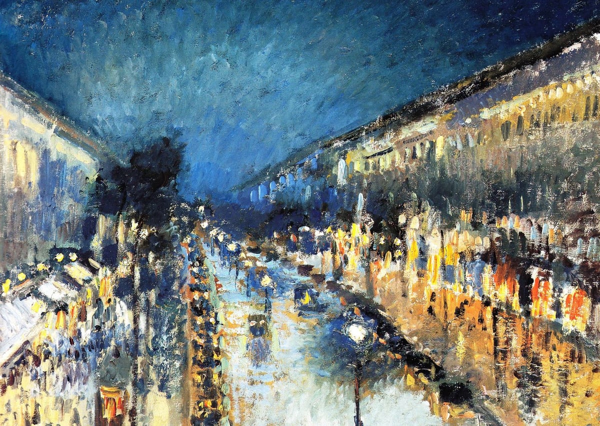Montmartre Bulvarı, Gece Tablosu