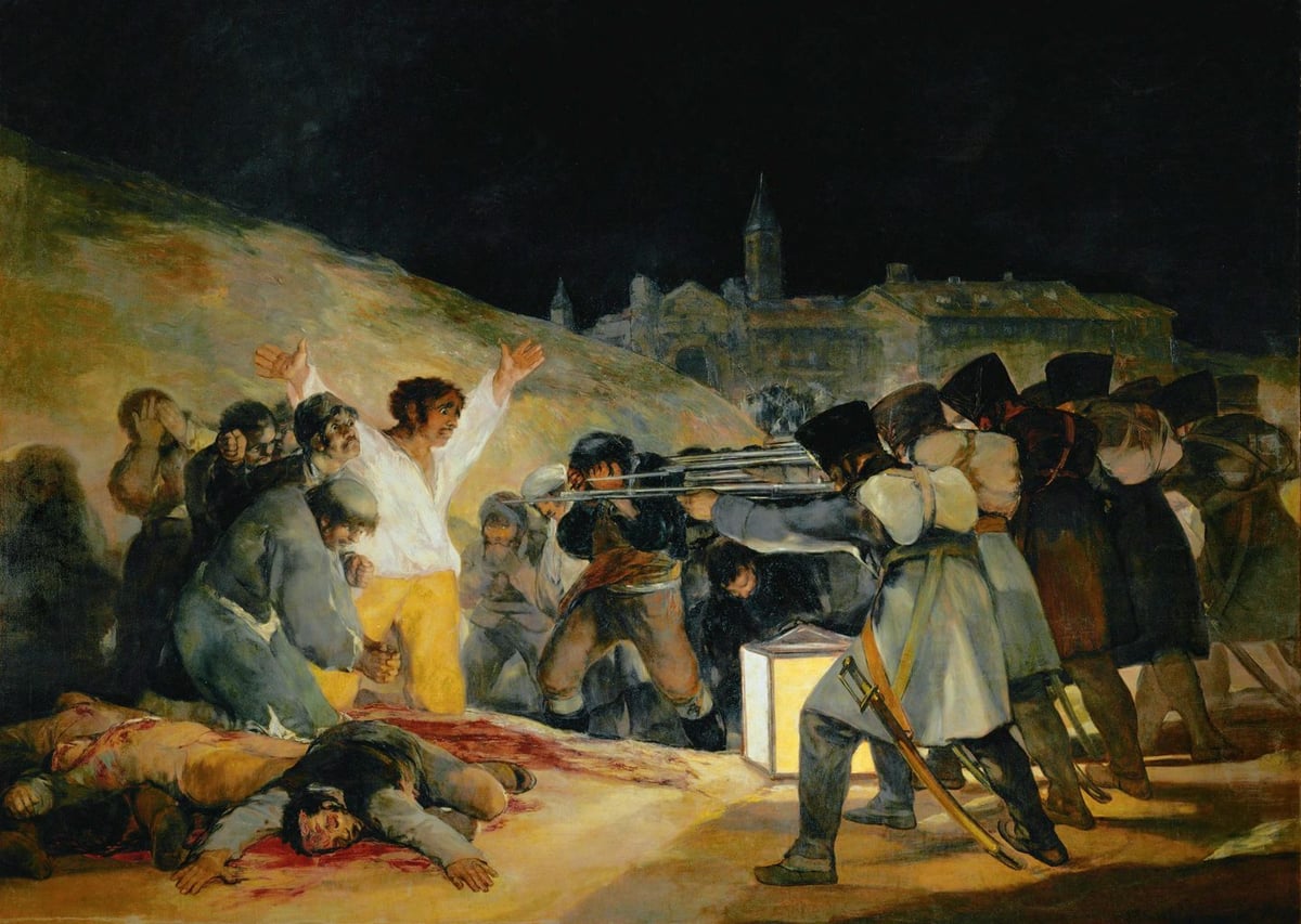 Mayısın Üçü 1808: Principe Pio Tepesi'nde İnfazlar