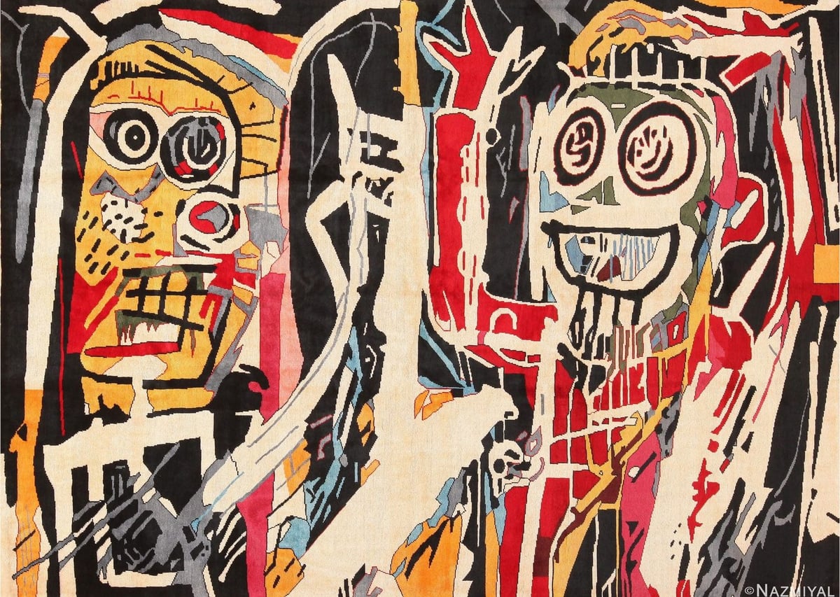 Modern Basquiat Halısı
