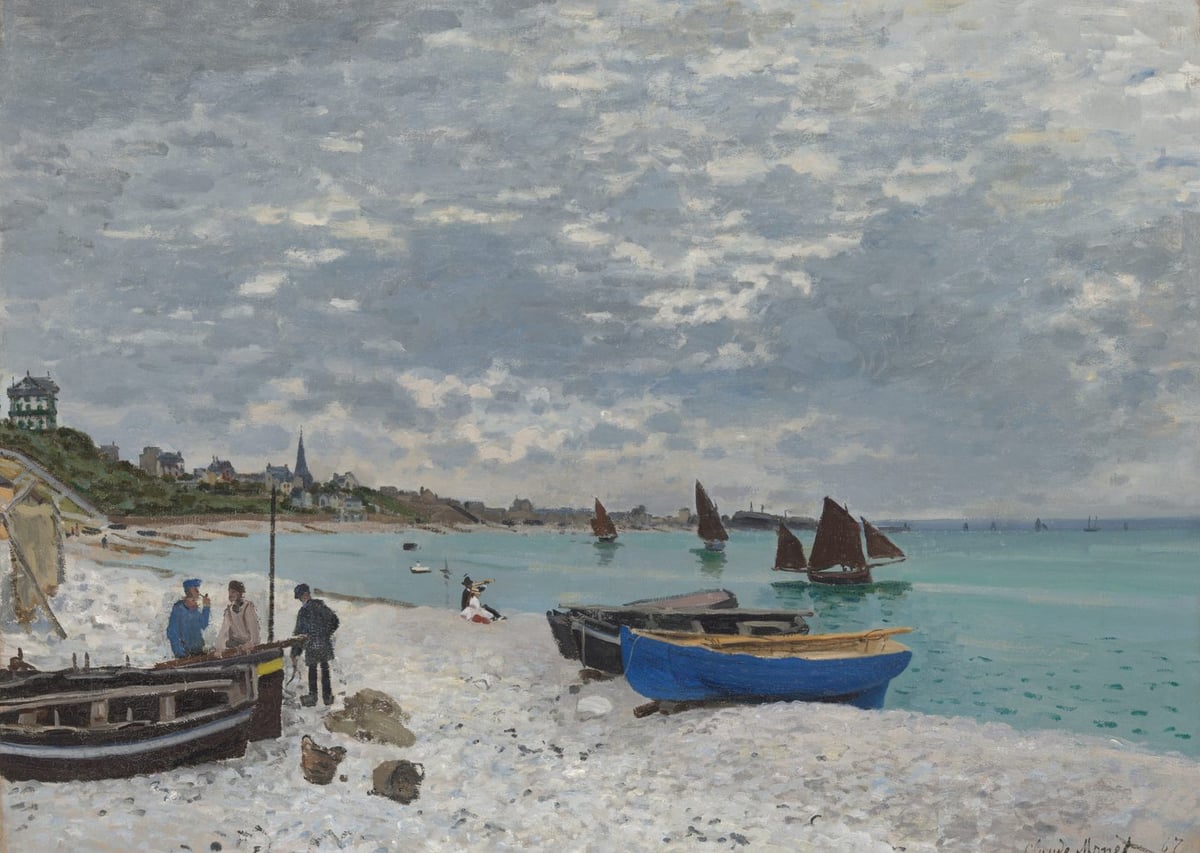 Sainte-Adresse'de Plaj