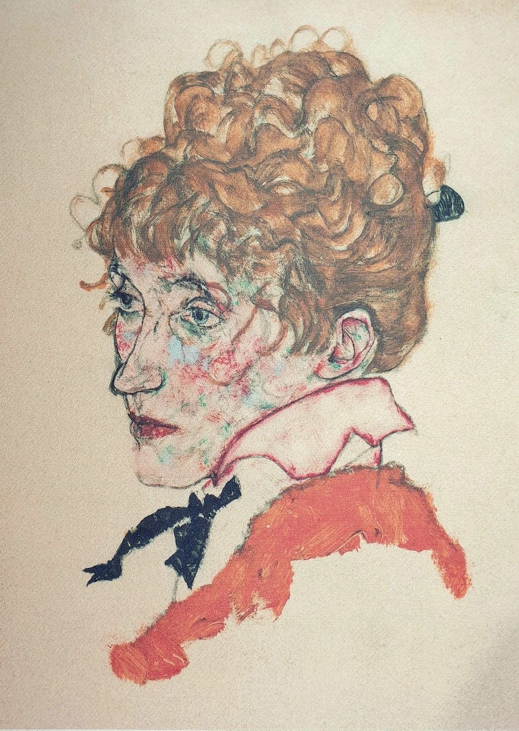 Edith Schiele Portresi
