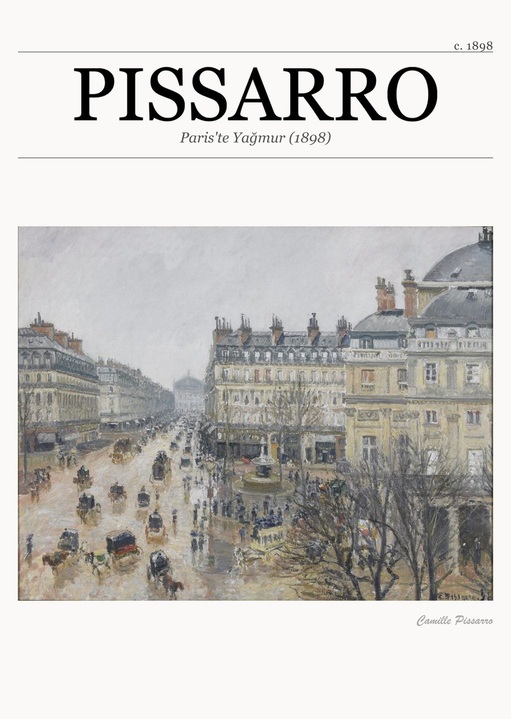 Paris'te Yağmur (1898)