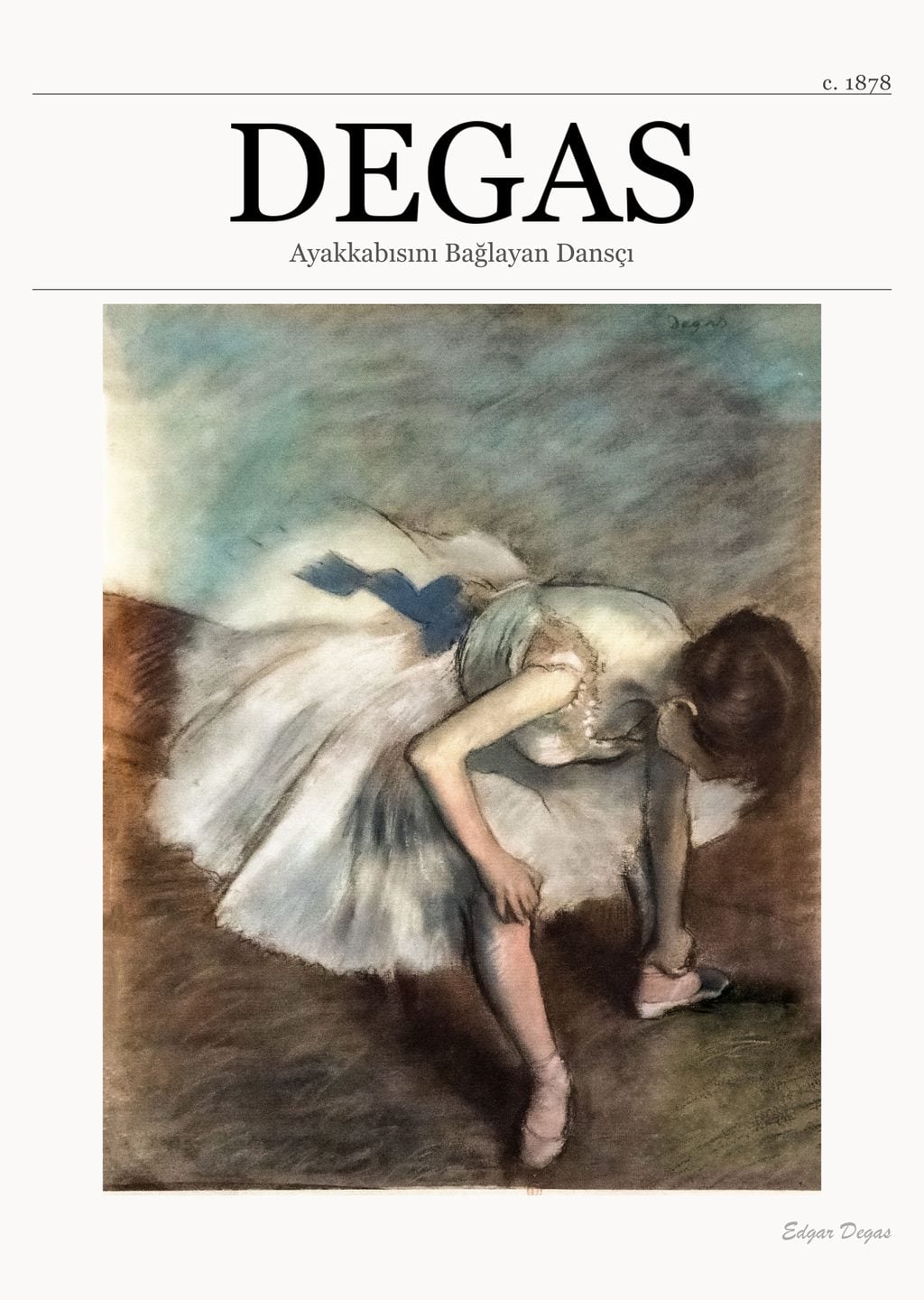 Ayakkabısını Bağlayan Dansçı