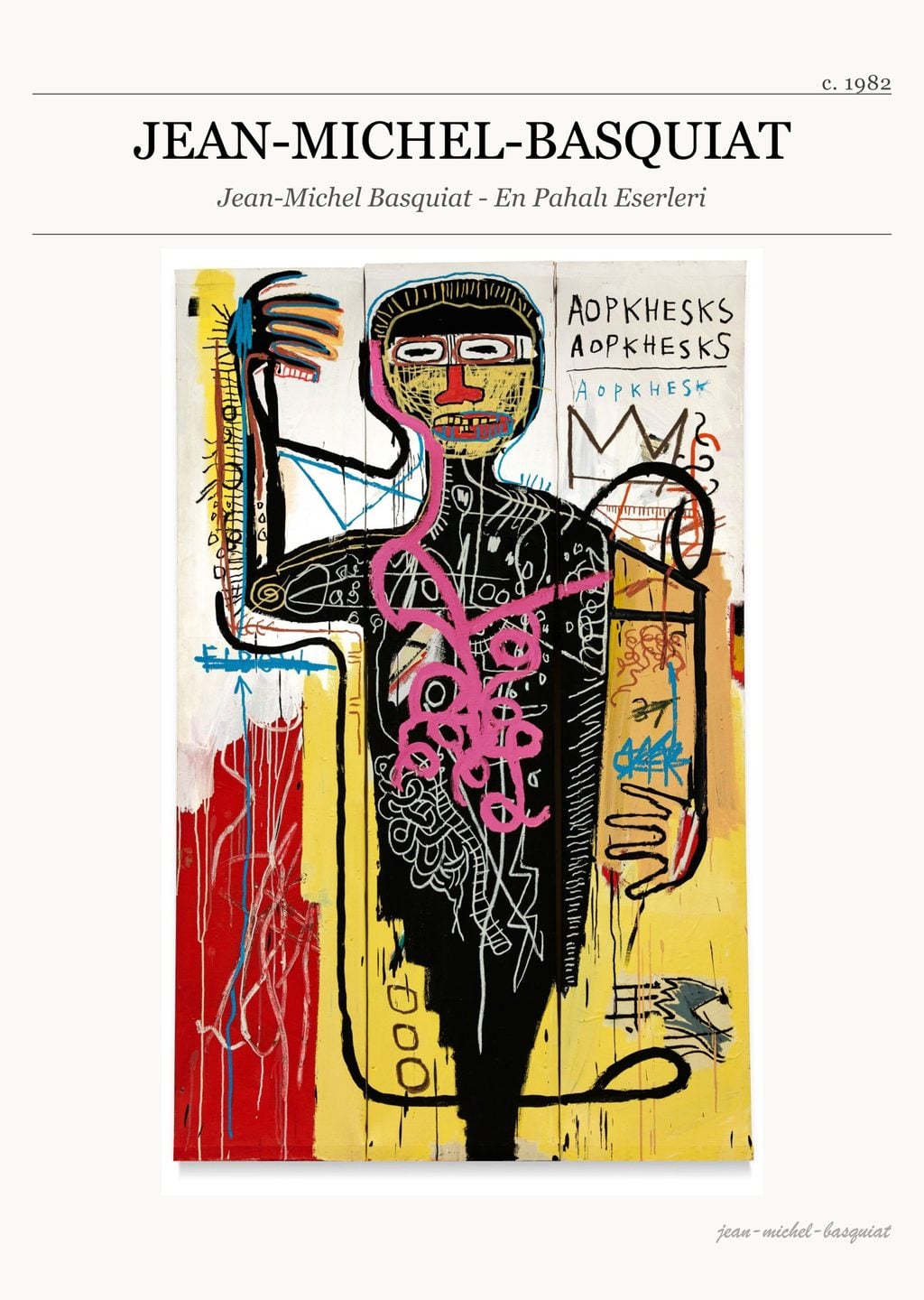 Jean-Michel Basquiat - En Pahalı Eserleri