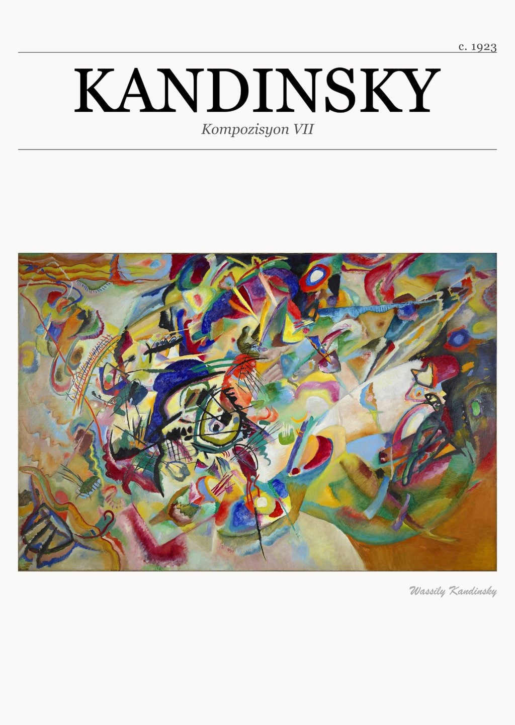 Wassily Kandinsky - Kompozisyon VII