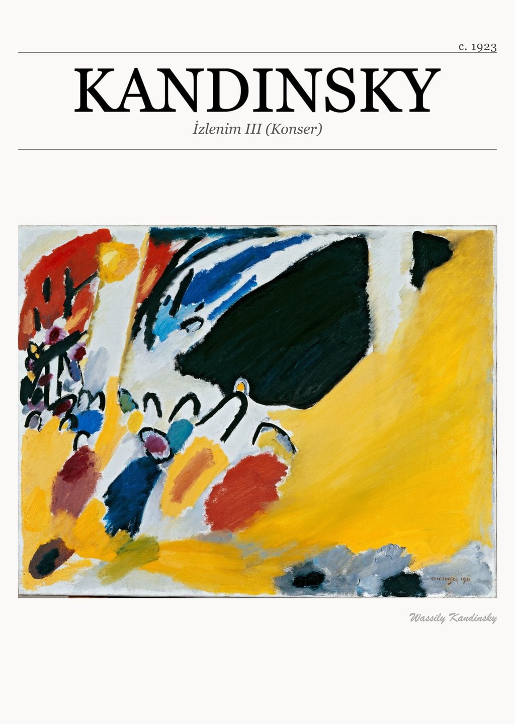Wassily Kandinsky - İzlenim III (Konser)