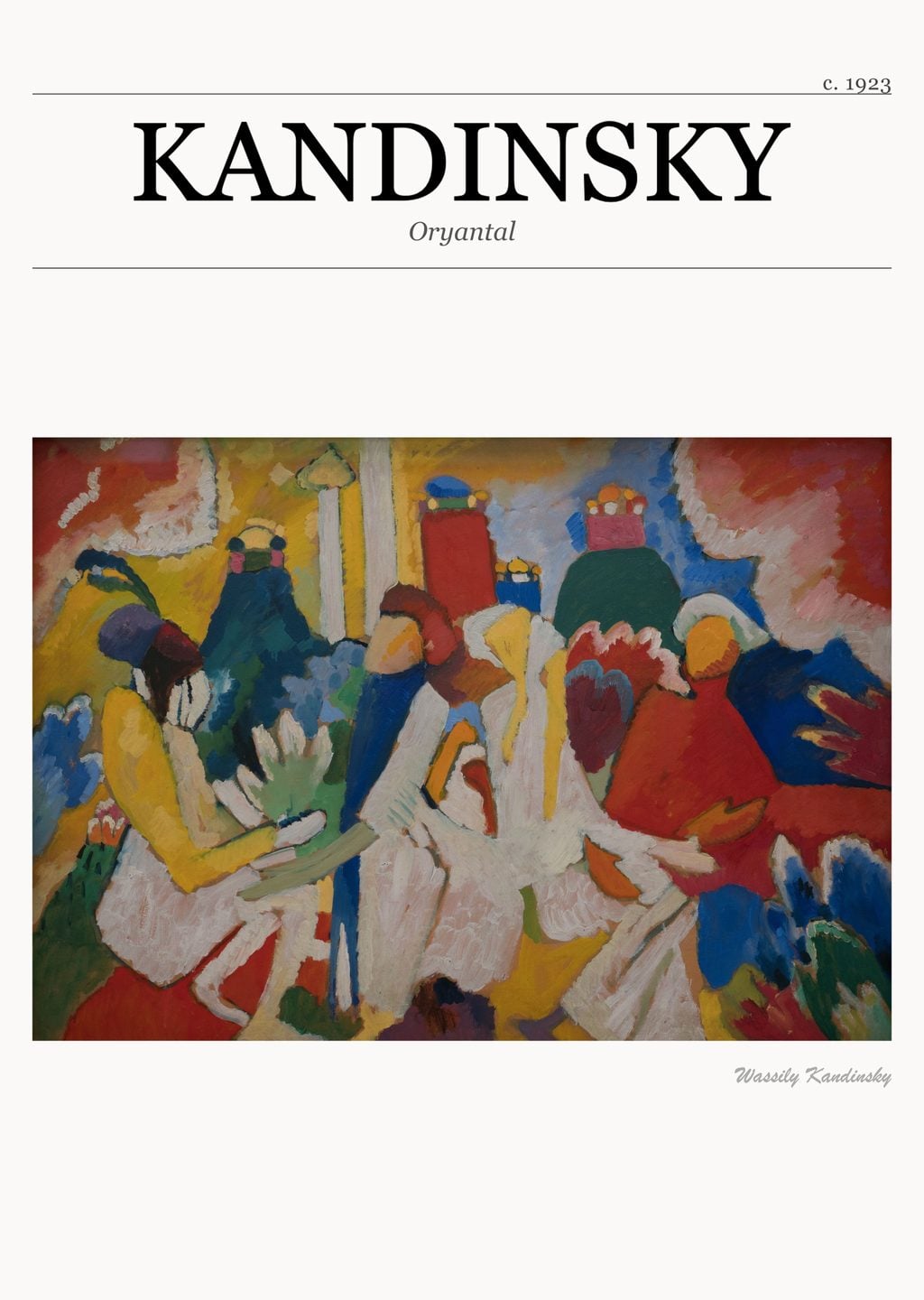 Wassily Kandinsky - Oryantal