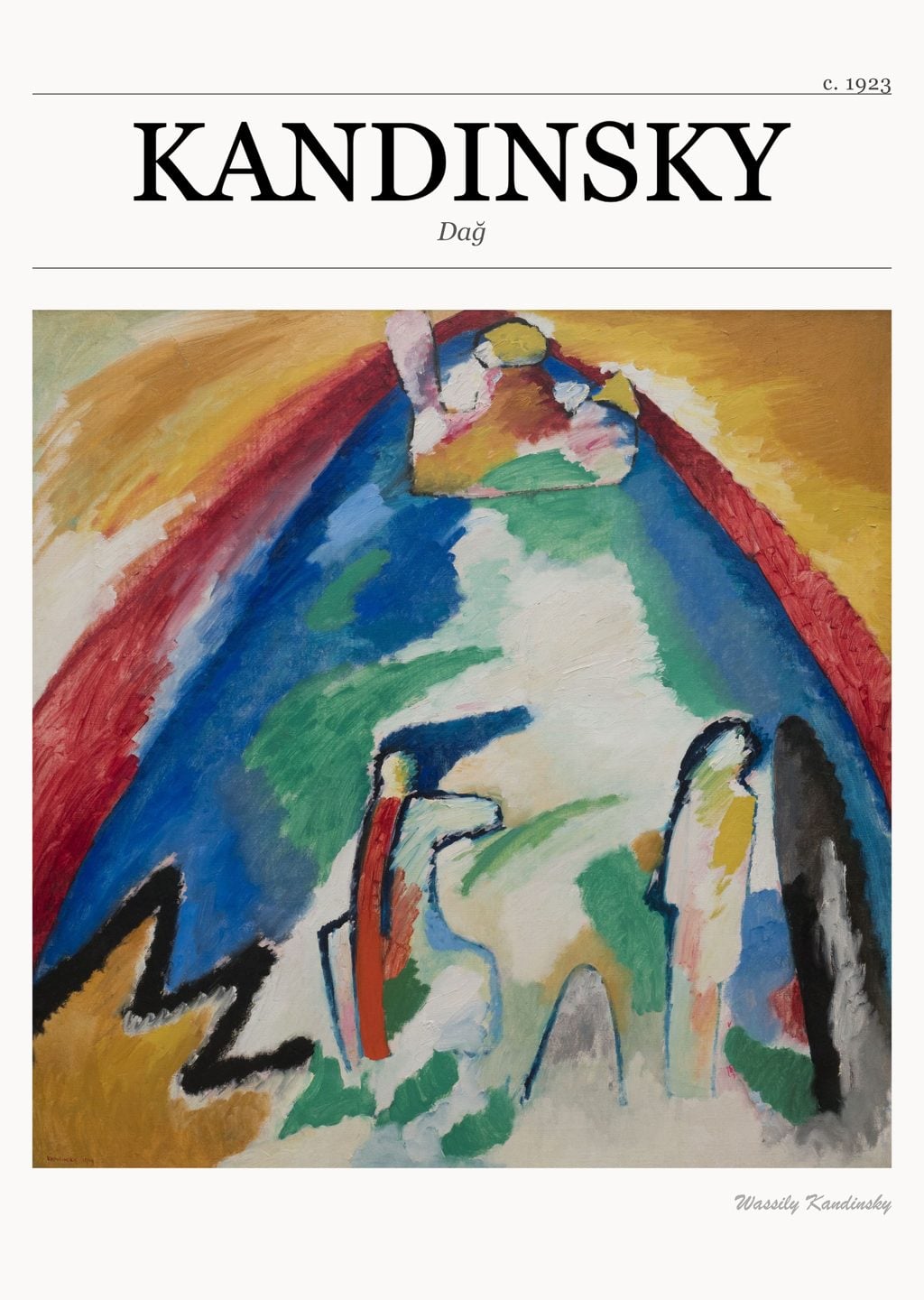 Wassily Kandinsky - Dağ