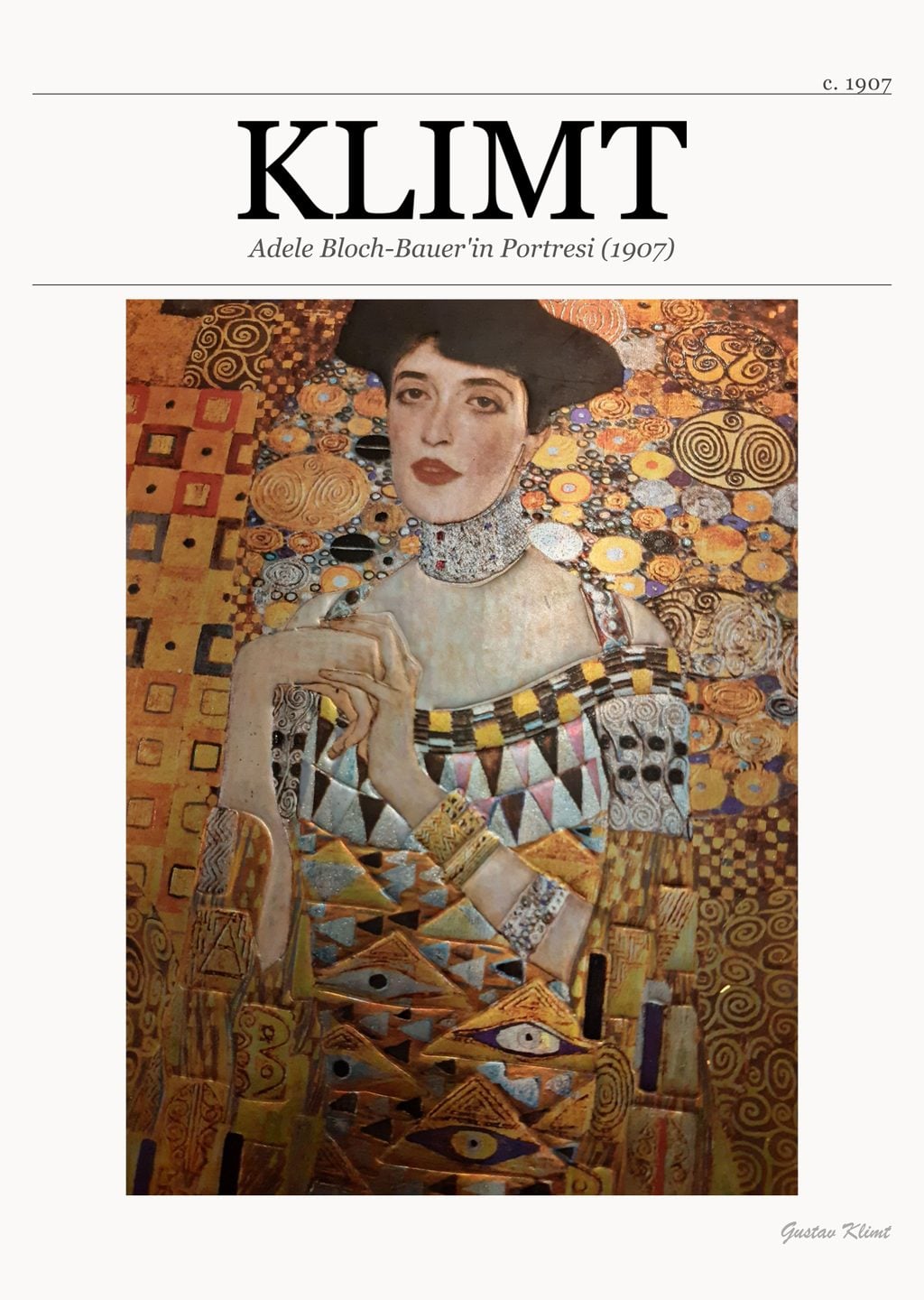 Adele Bloch-Bauer I (Gustav Klimt)