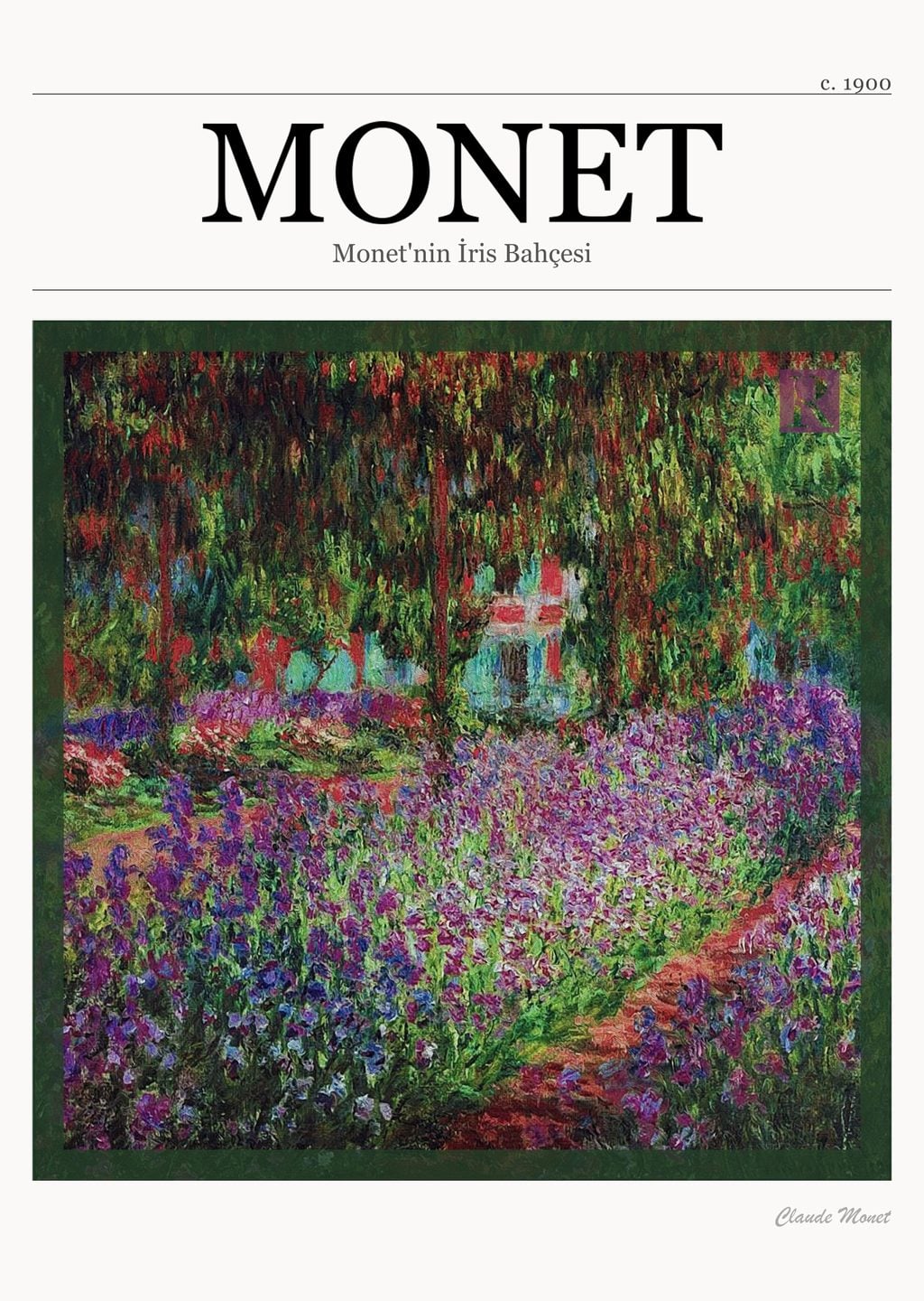 Monet'nin İris Bahçesi