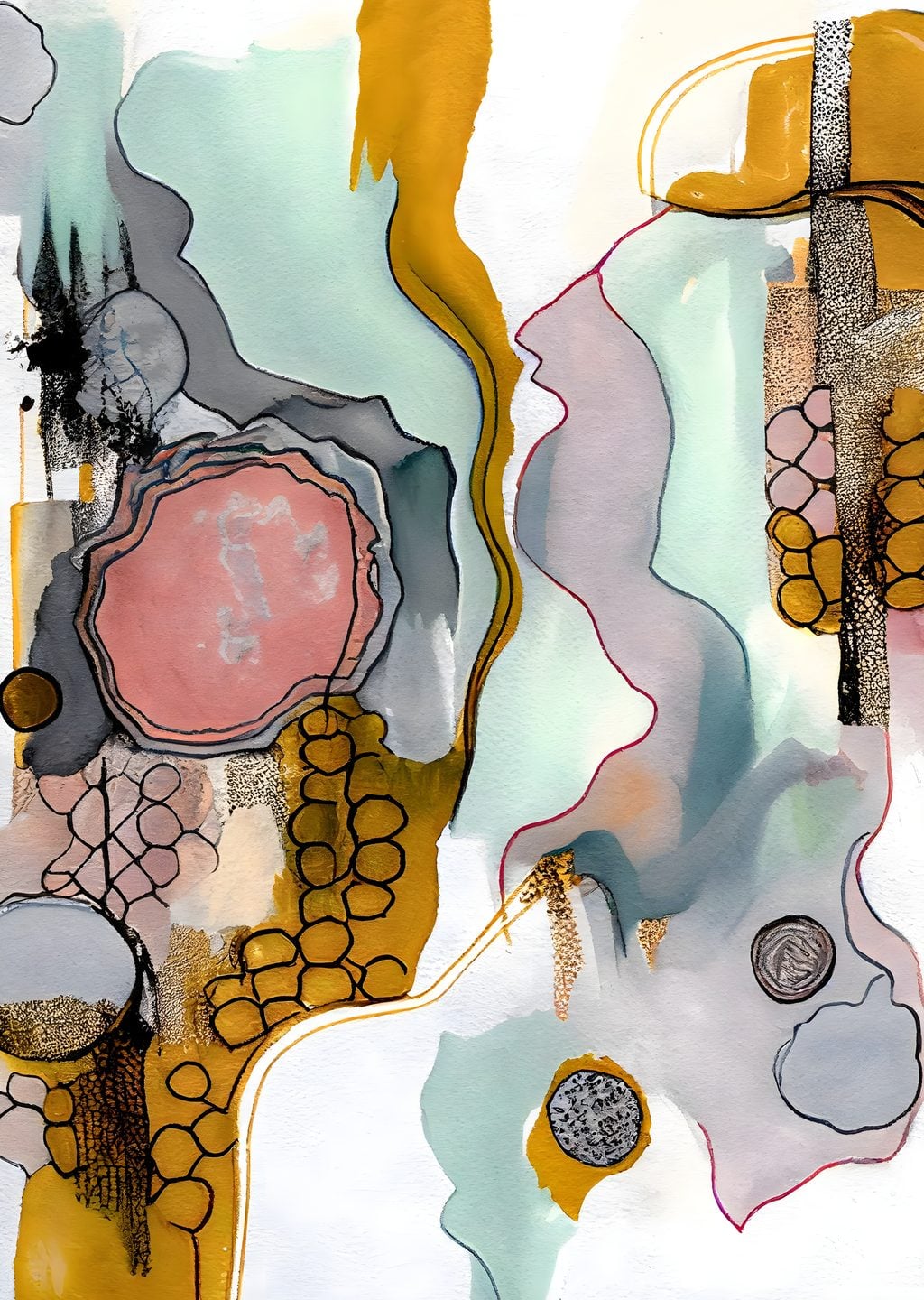Abstract Renk ve Formlar