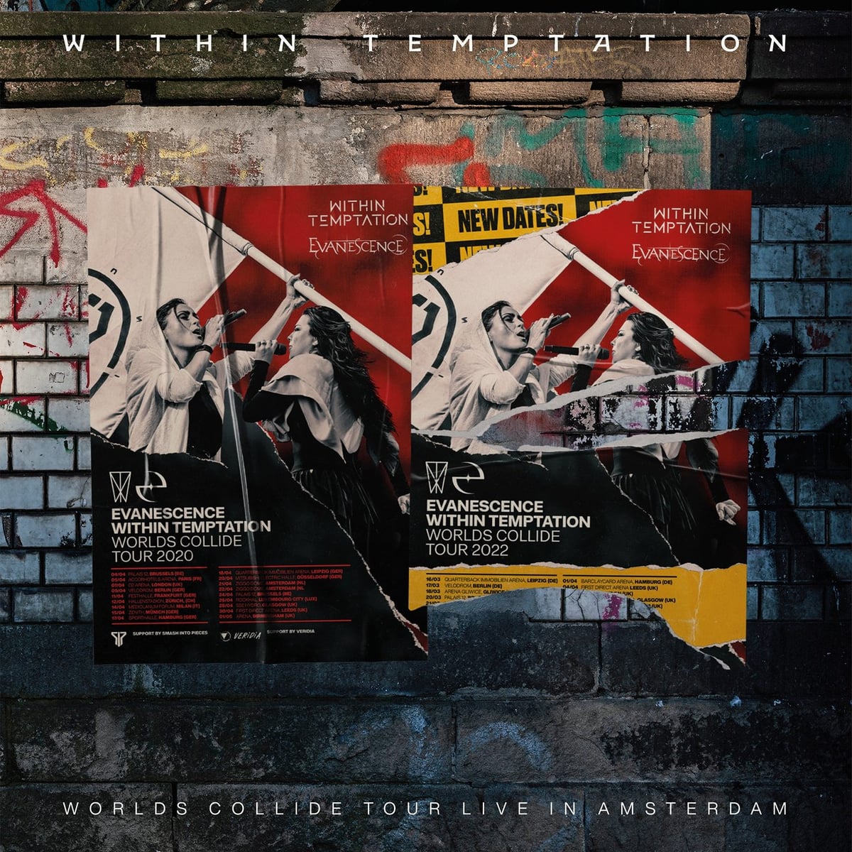 Within Temptation & Evanescence: Worlds Collide Tur Amsterda