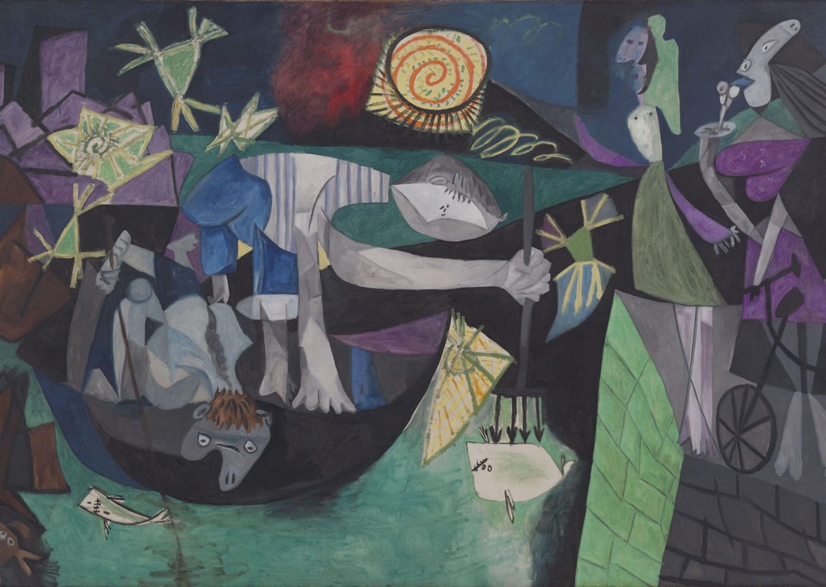 Pablo Picasso: Antibes'te Gece Balıkçılığı