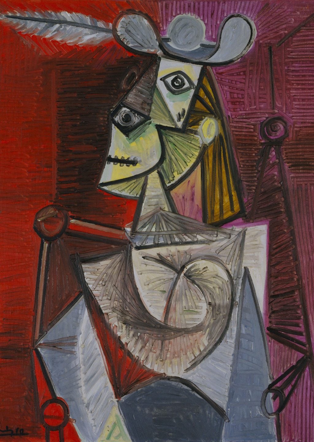 Kübist Portre