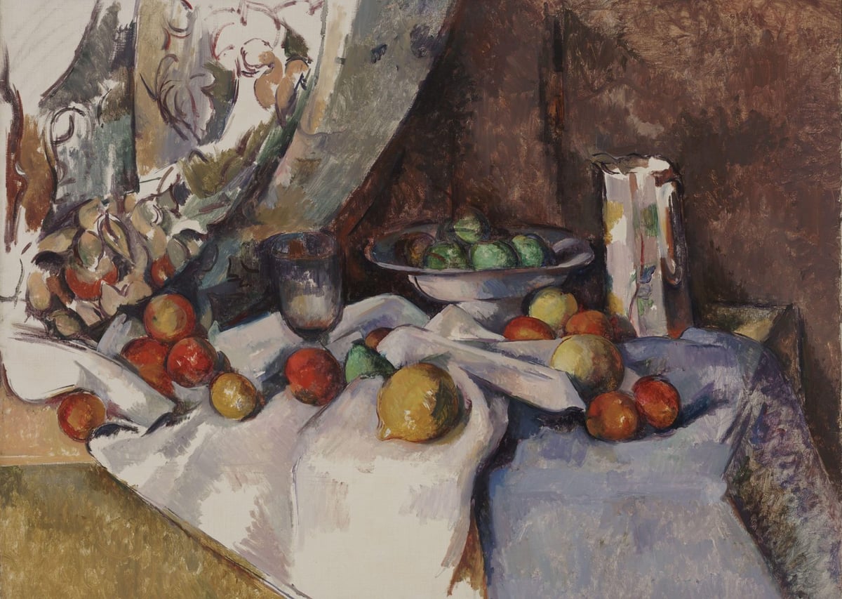 Paul Cézanne: Elmalı Natürmort