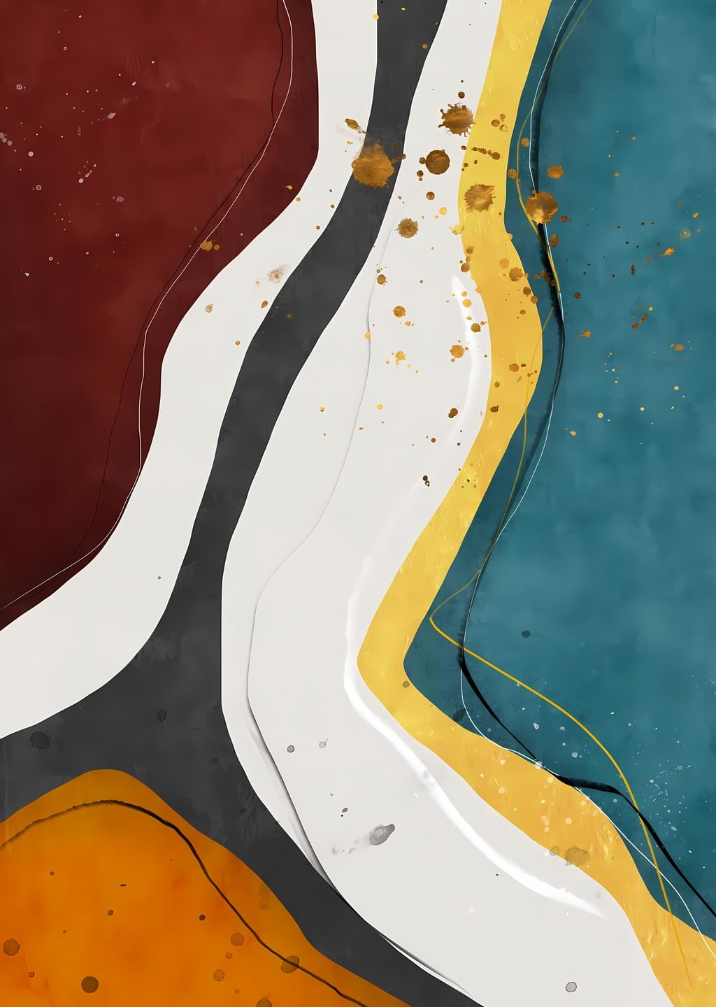 Soyut Sanat Desen